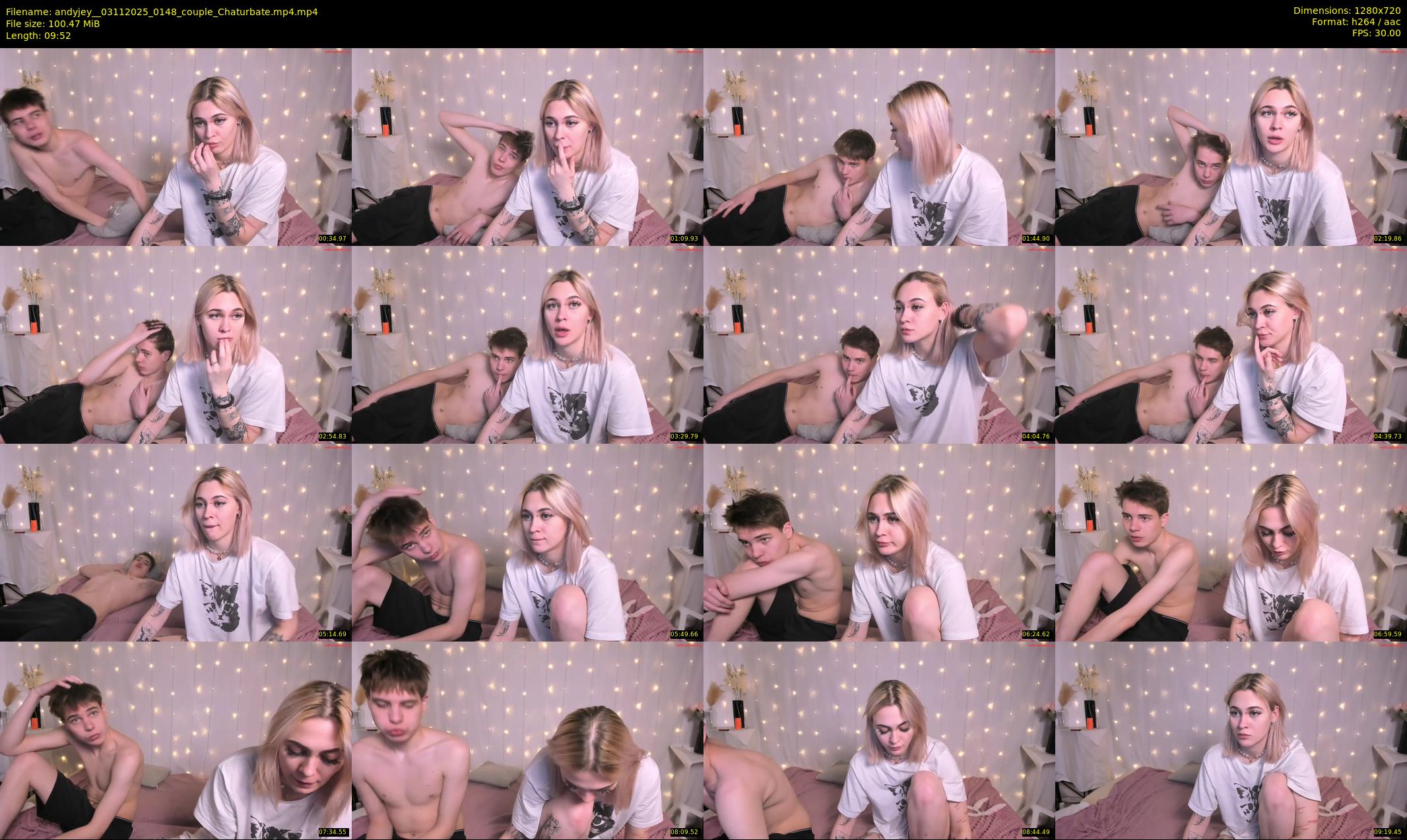 andyjey_ — 10 minute Chaturbate couple cam show recording, 720p, Nov 3, 2025
