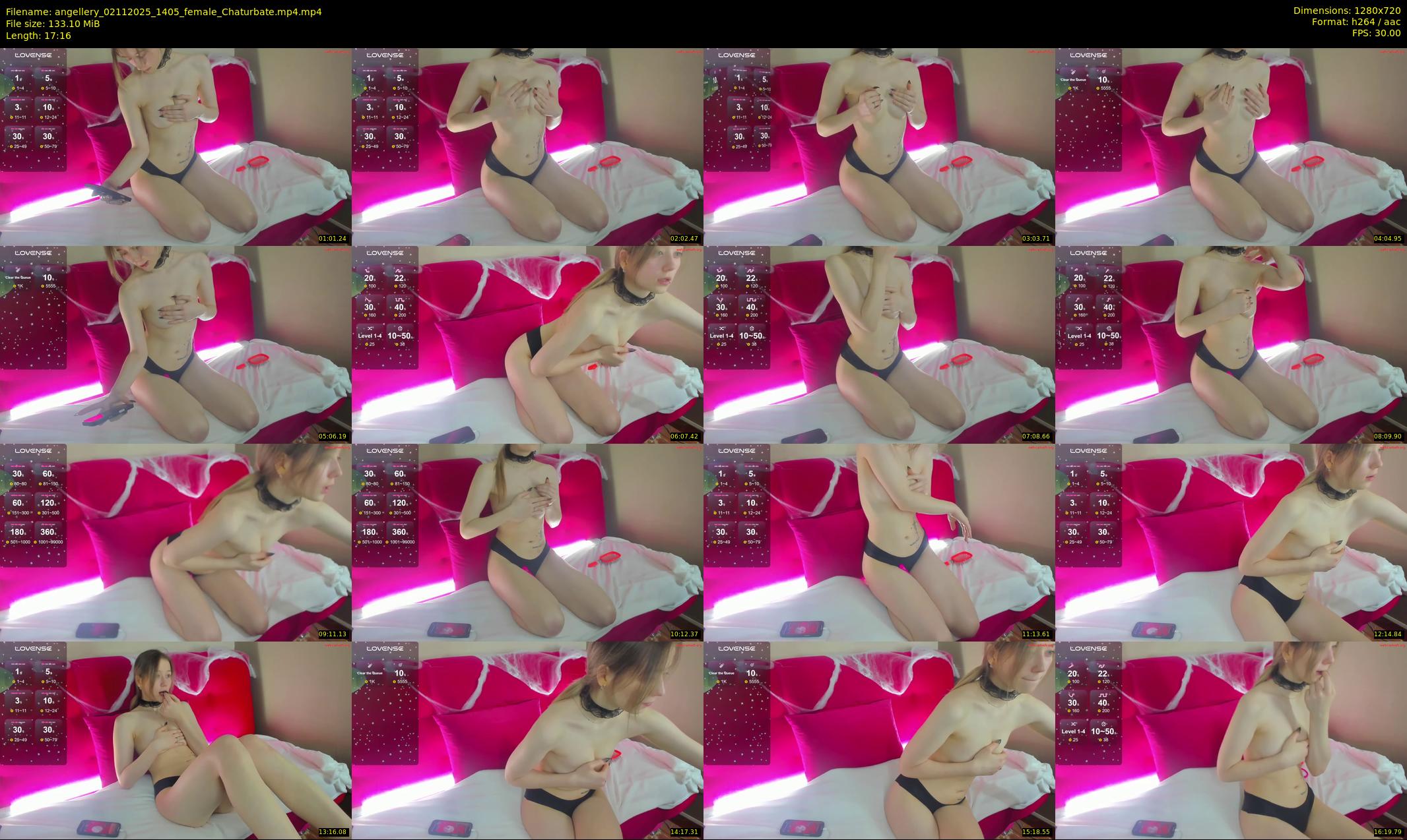 angellery — 18 minute Chaturbate female cam show recording, 720p, Nov 2, 2025