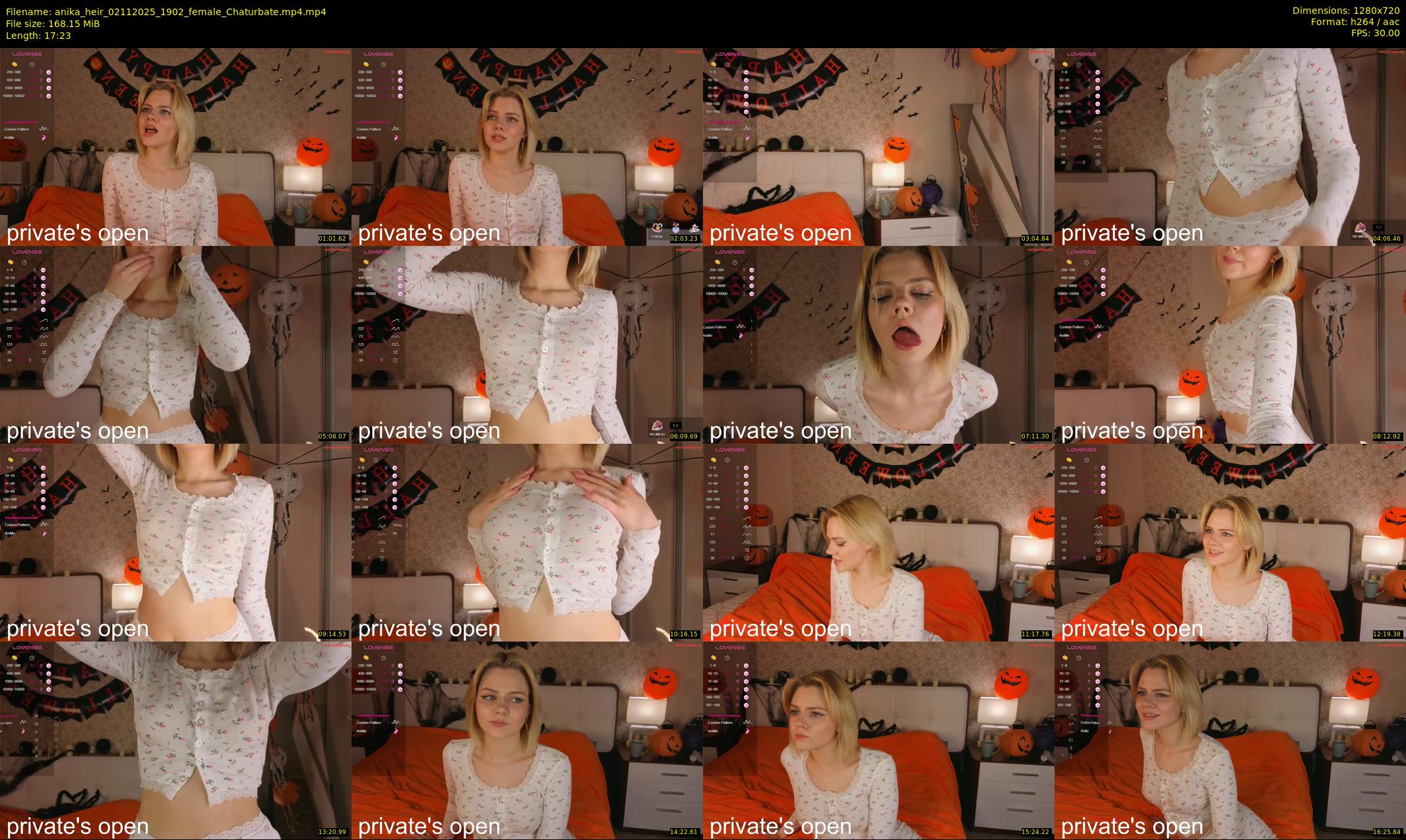 anika_heir — 18 minute Chaturbate female cam show recording, 720p, Nov 2, 2025