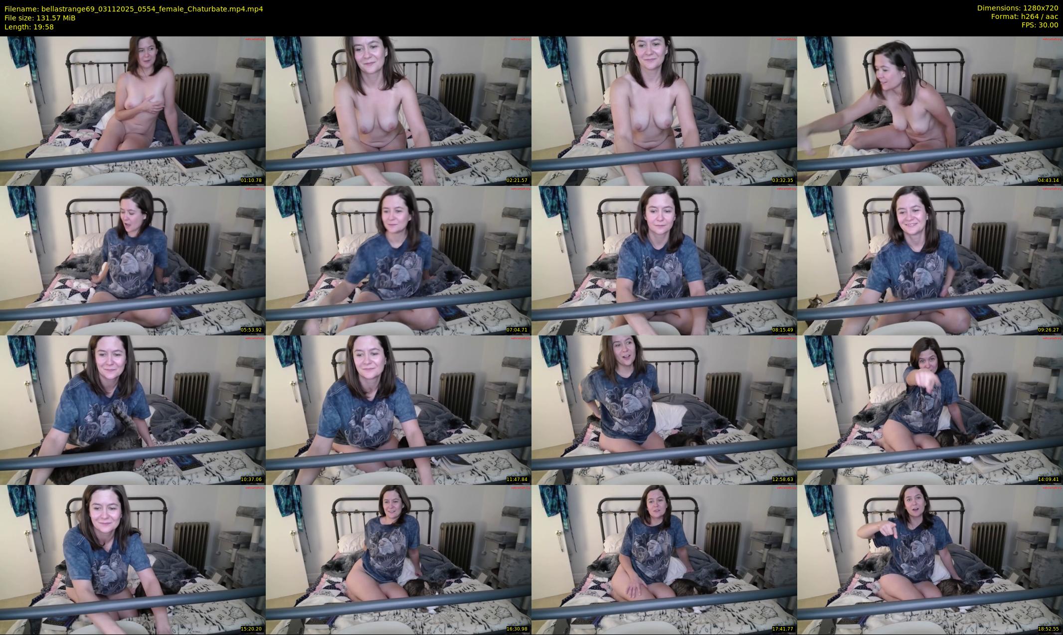 bellastrange69 — 20 minute Chaturbate female cam show recording, 720p, Nov 3, 2025