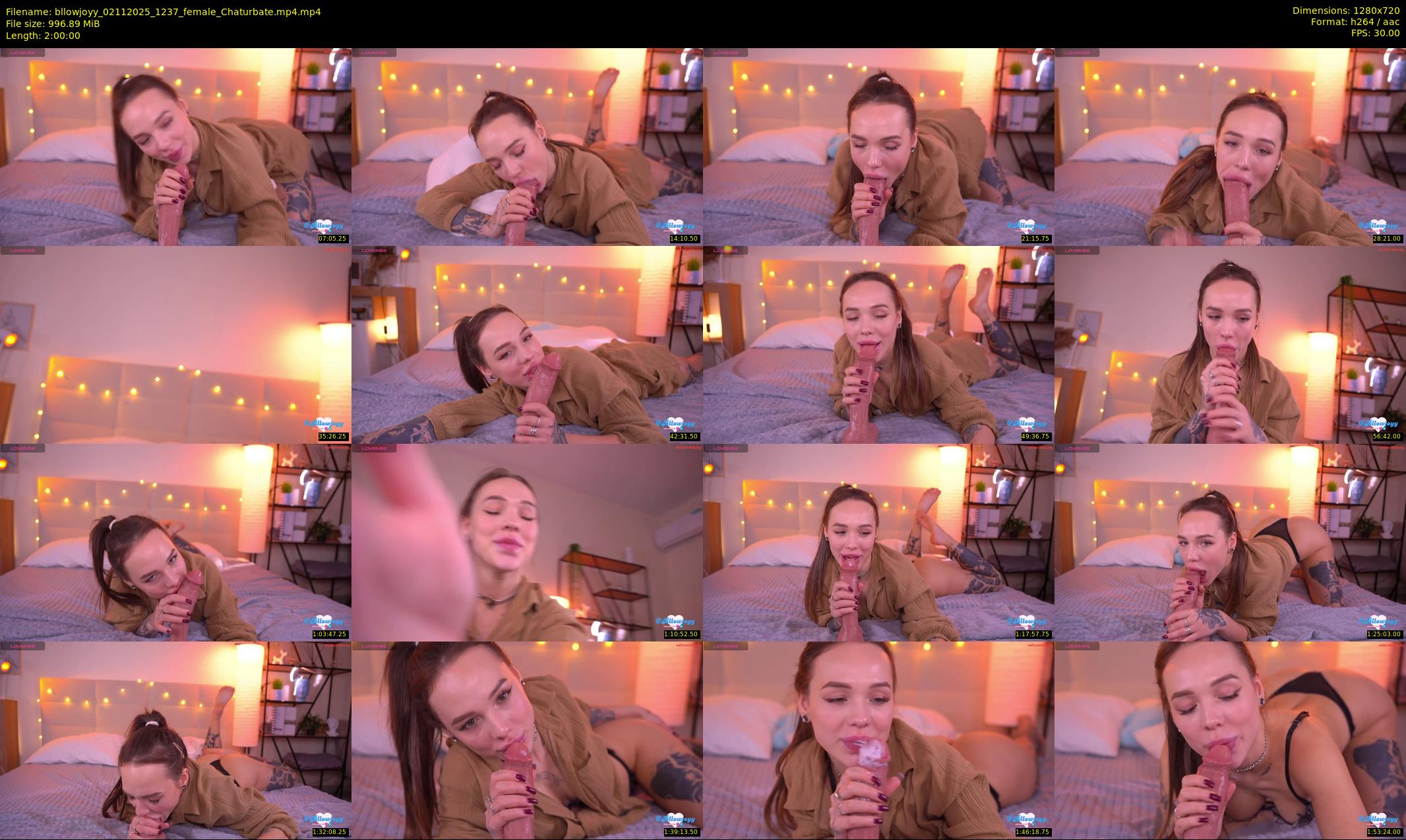 bllowjoyy — 120 minute Chaturbate female cam show recording, 720p, Nov 2, 2025