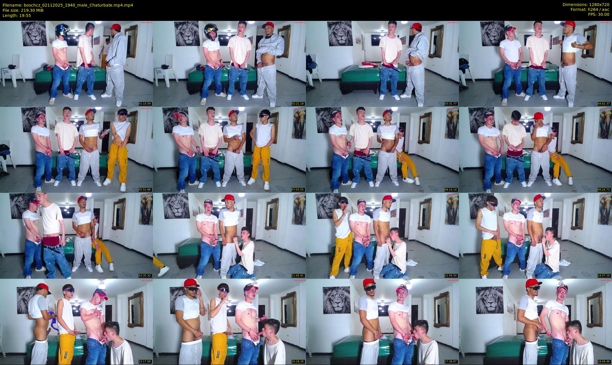 boschcz — 20 minute Chaturbate male cam show recording, 720p, Nov 2, 2025