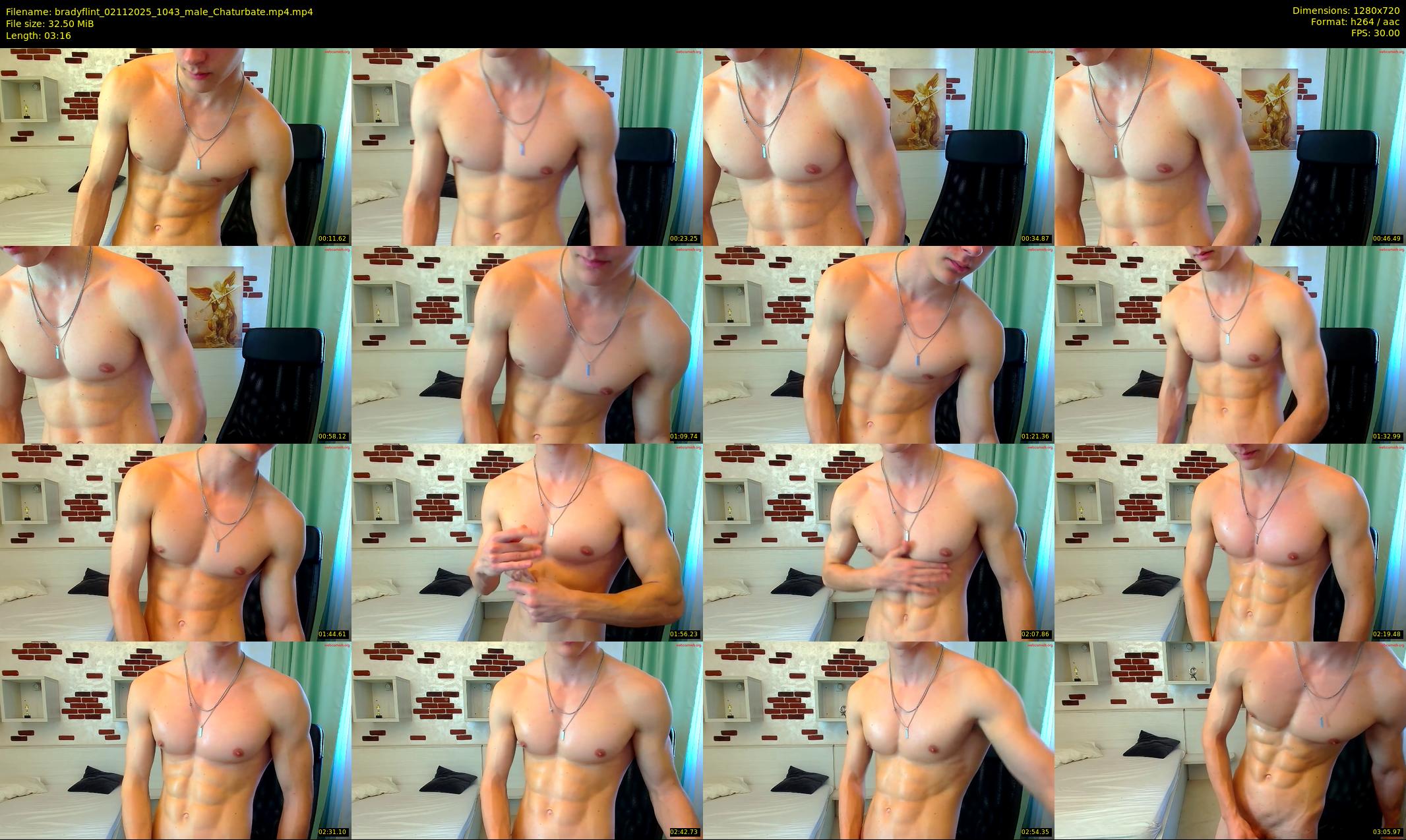 bradyflint — 4 minute Chaturbate male cam show recording, 720p, Nov 2, 2025
