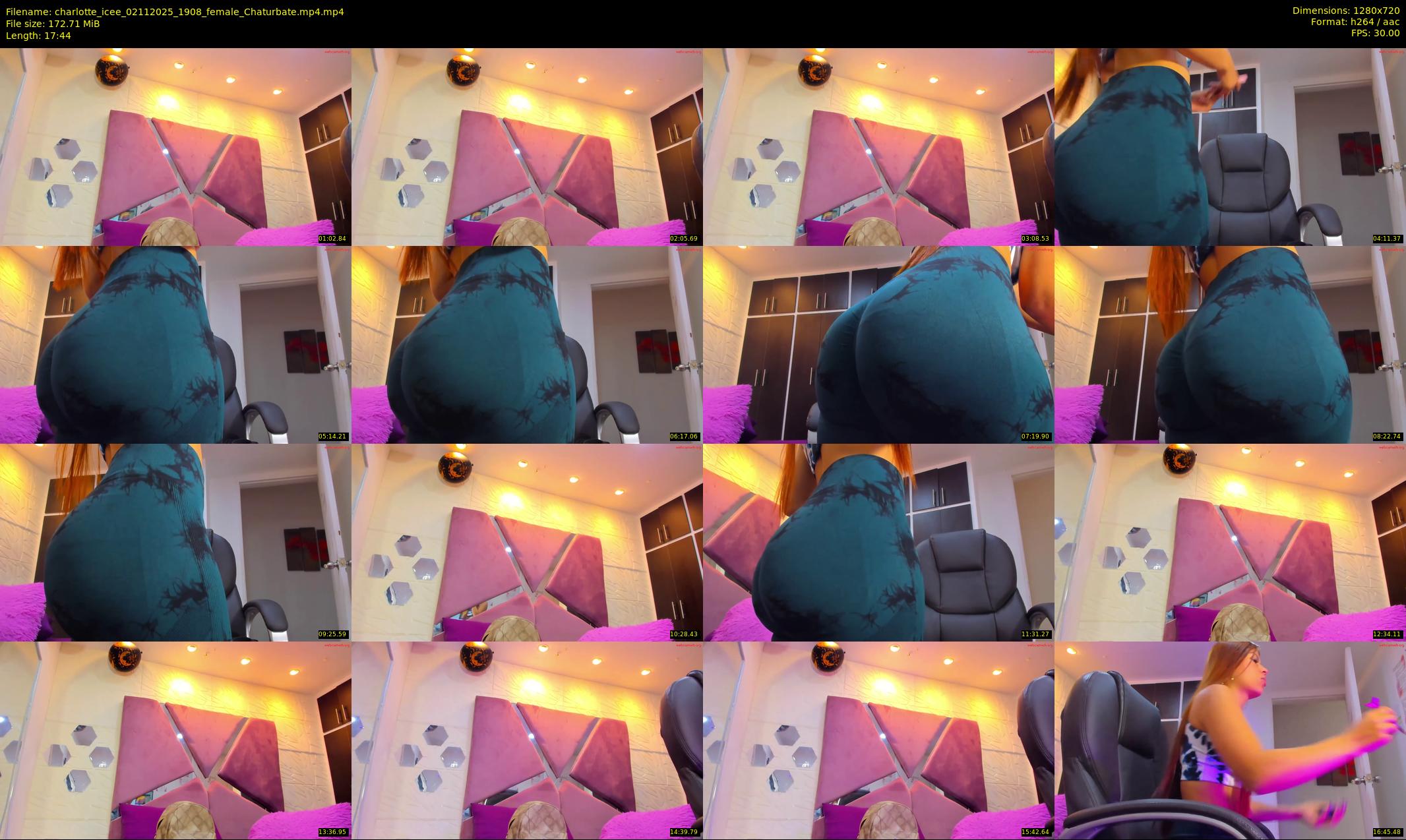 charlotte_icee — 18 minute Chaturbate female cam show recording, 720p, Nov 2, 2025