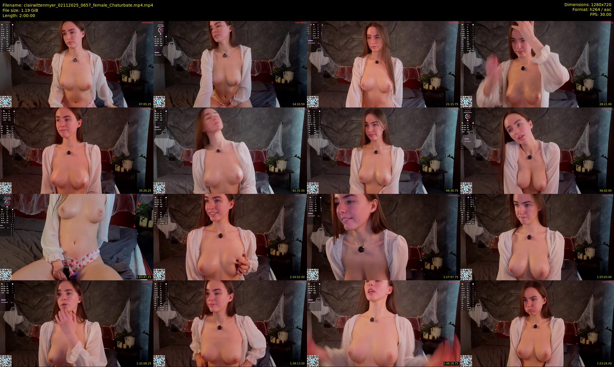 clairwittenmyer — 120 minute Chaturbate female cam show recording, 720p, Nov 2, 2025