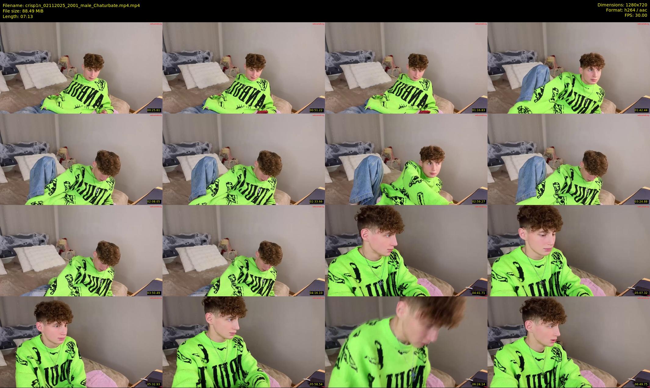 crisp1n — 8 minute Chaturbate male cam show recording, 720p, Nov 2, 2025