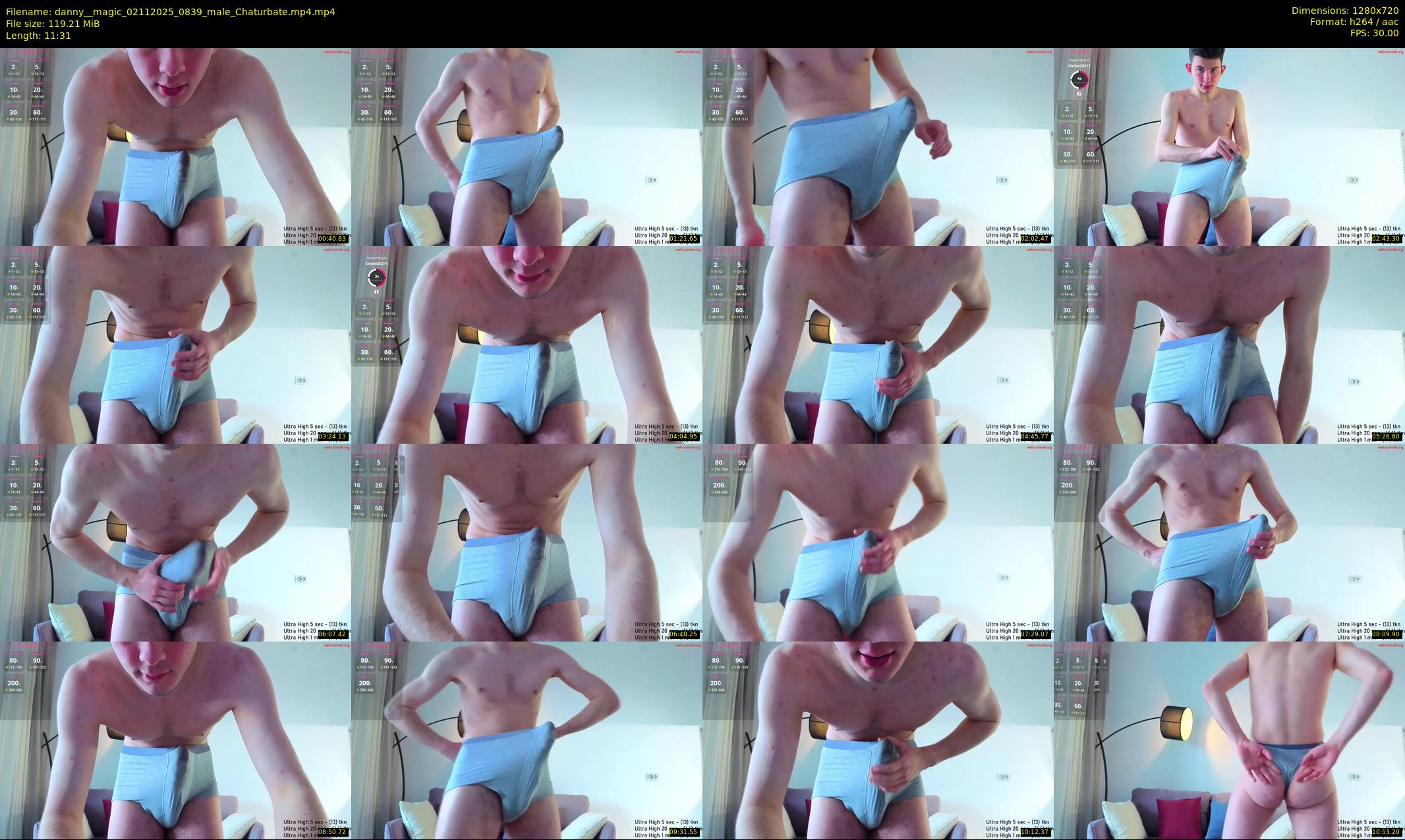 danny__magic — 12 minute Chaturbate male cam show recording, 720p, Nov 2, 2025