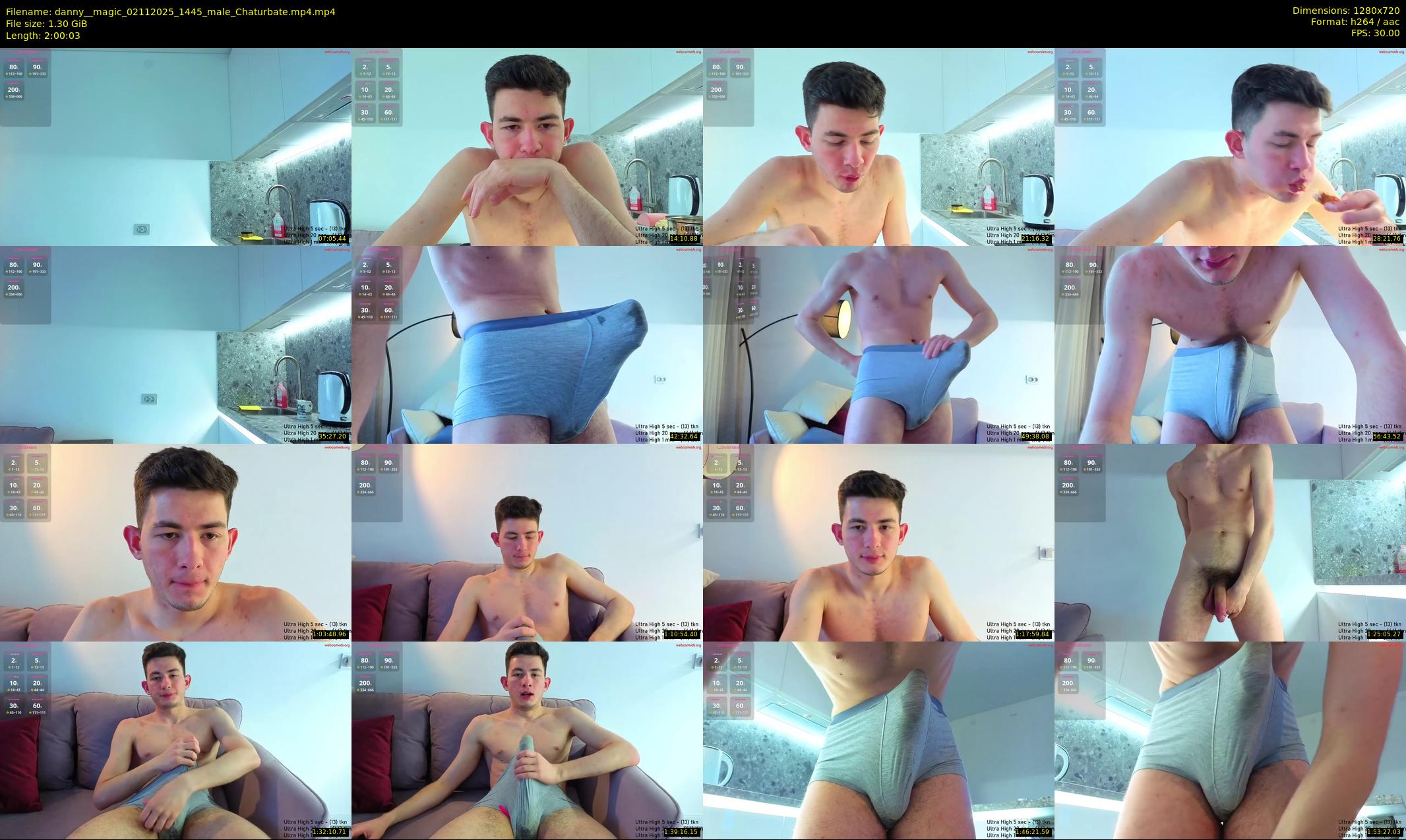 danny__magic — 121 minute Chaturbate male cam show recording, 720p, Nov 2, 2025
