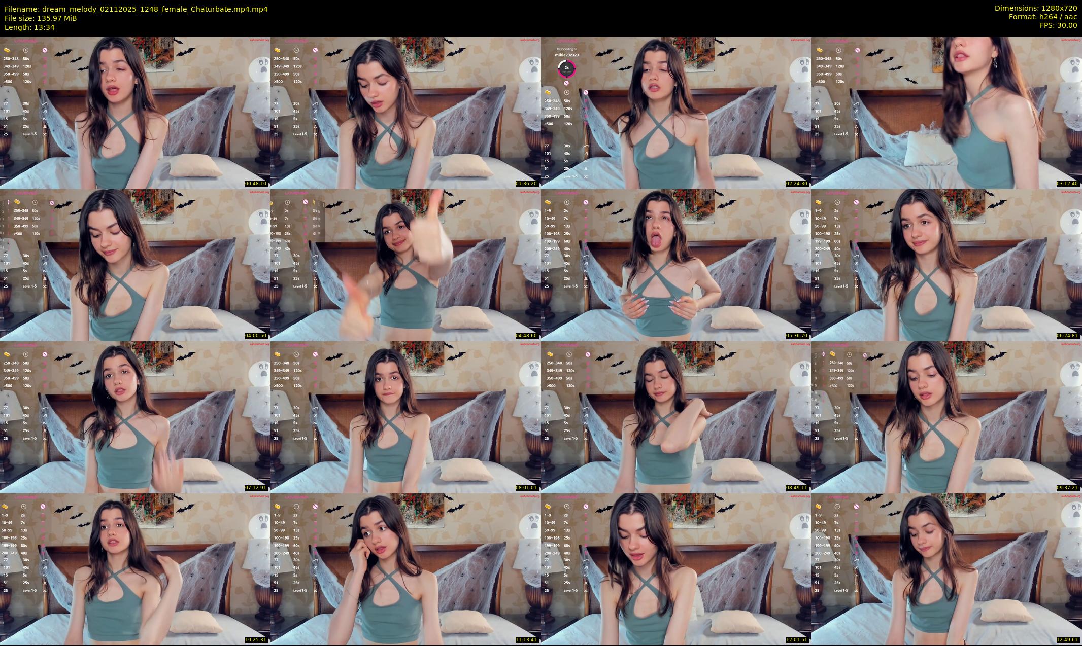 dream_melody — 14 minute Chaturbate female cam show recording, 720p, Nov 2, 2025