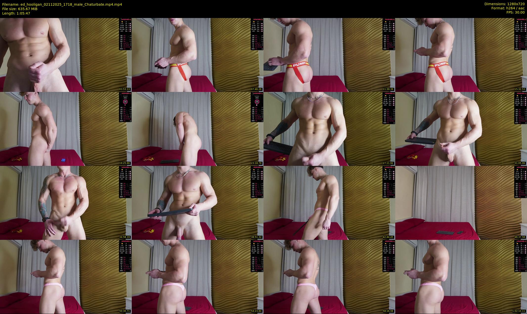 ed_hooligan — 66 minute Chaturbate male cam show recording, 720p, Nov 2, 2025