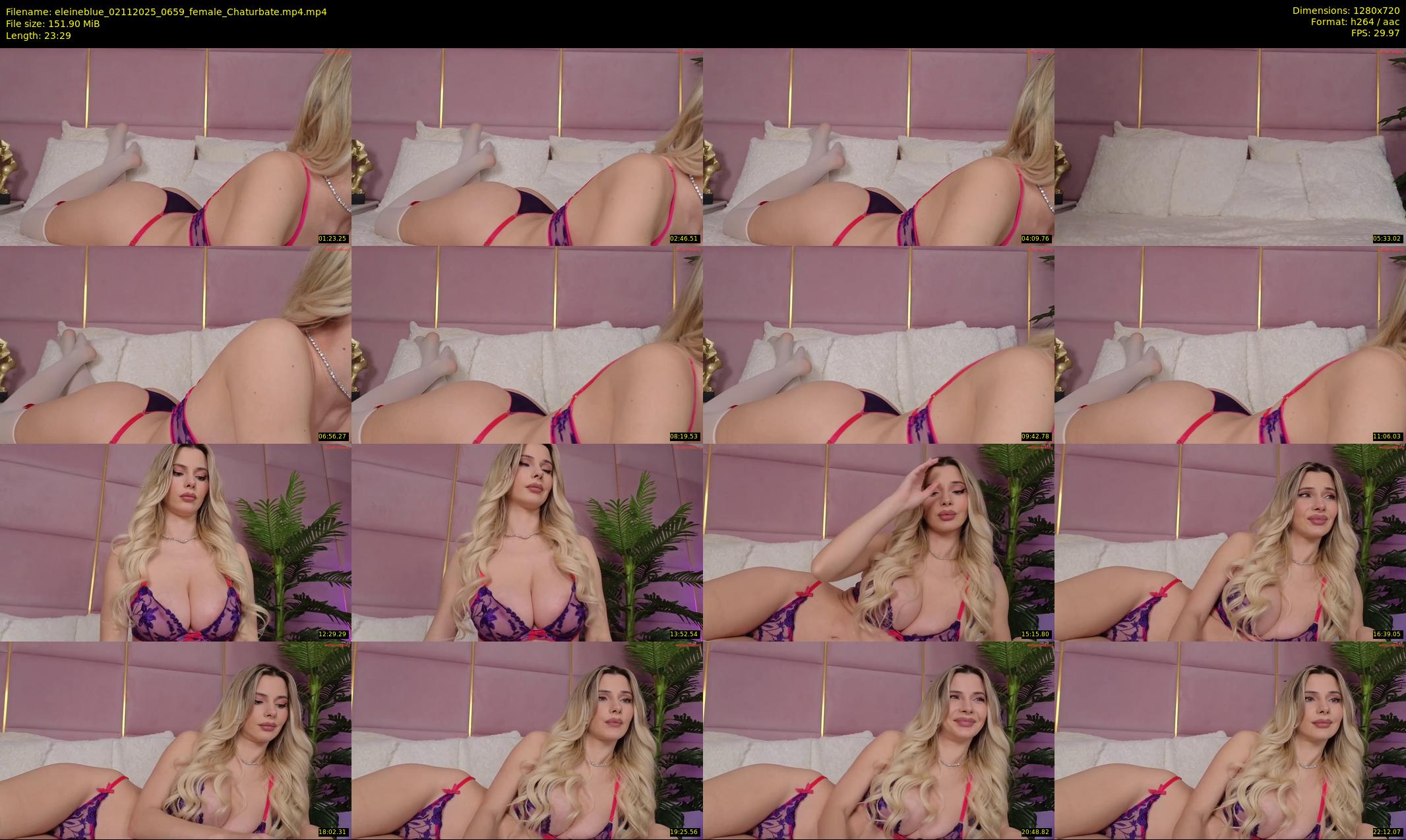 eleineblue — 24 minute Chaturbate female cam show recording, 720p, Nov 2, 2025
