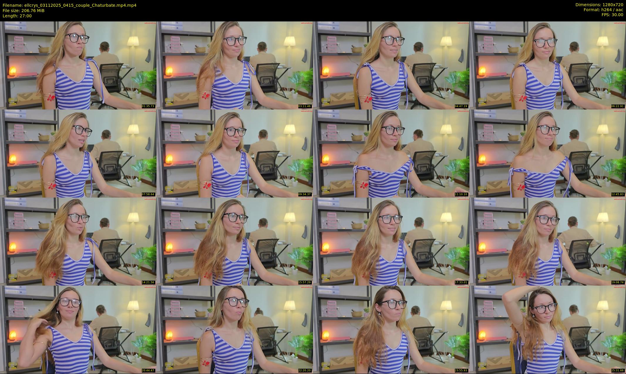 ellcrys — 27 minute Chaturbate couple cam show recording, 720p, Nov 3, 2025