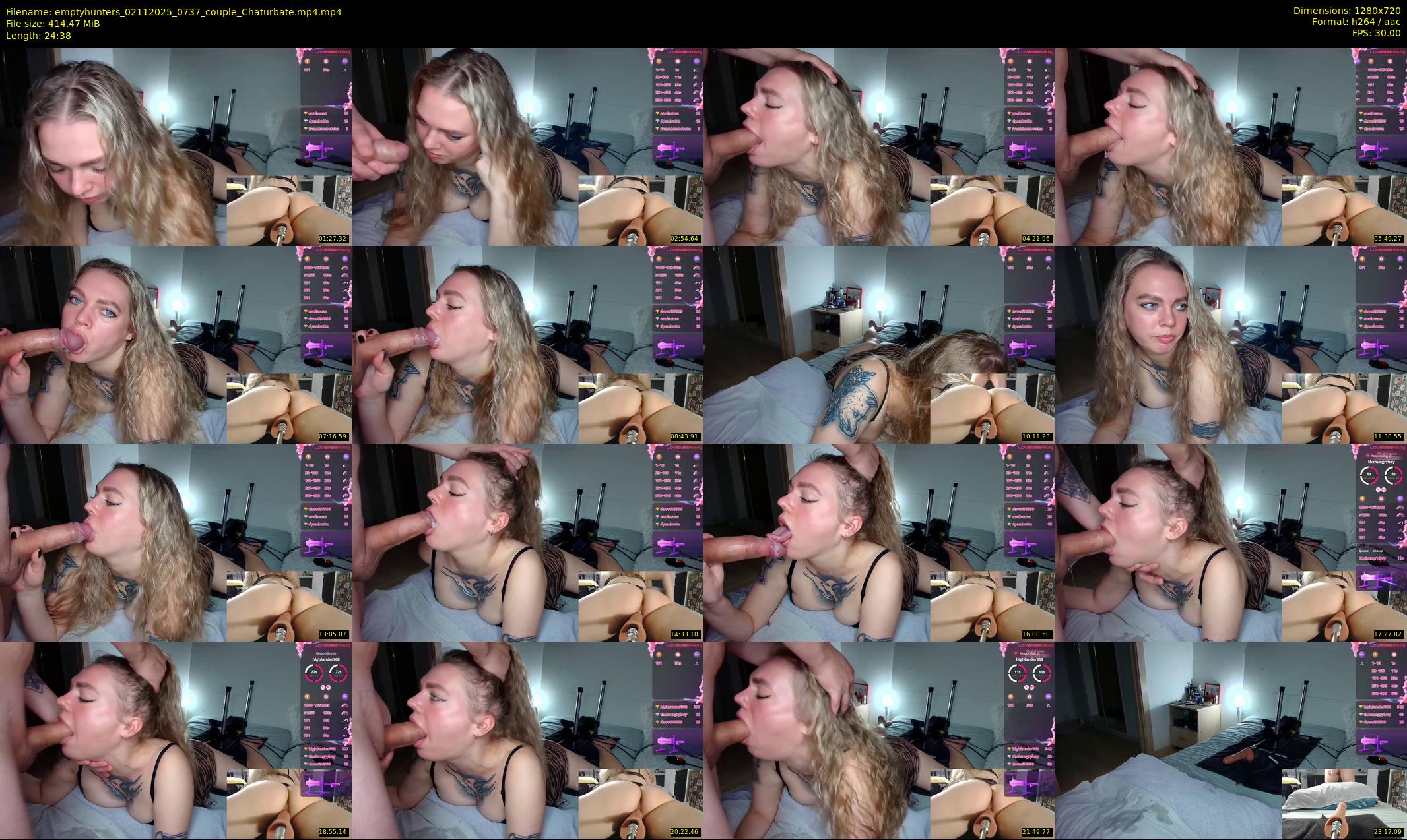 emptyhunters — 25 minute Chaturbate couple cam show recording, 720p, Nov 2, 2025