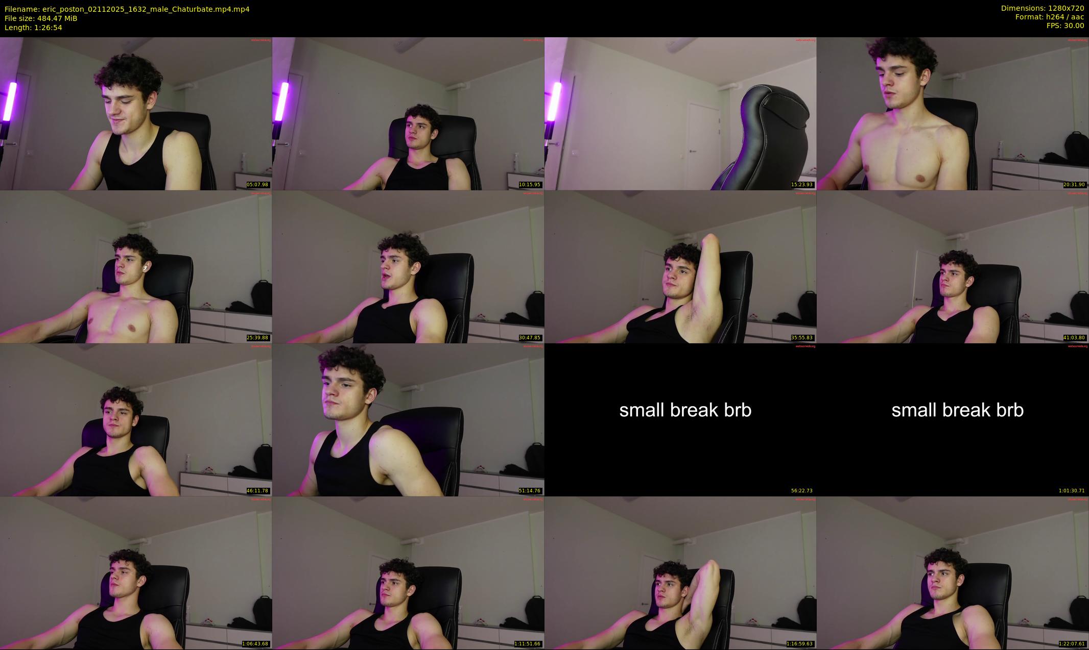 eric_poston — 87 minute Chaturbate male cam show recording, 720p, Nov 2, 2025