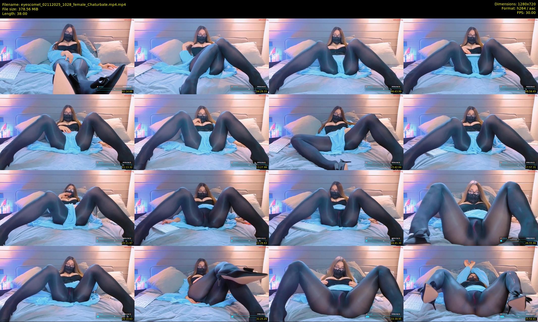 eyescomet — 38 minute Chaturbate female cam show recording, 720p, Nov 2, 2025