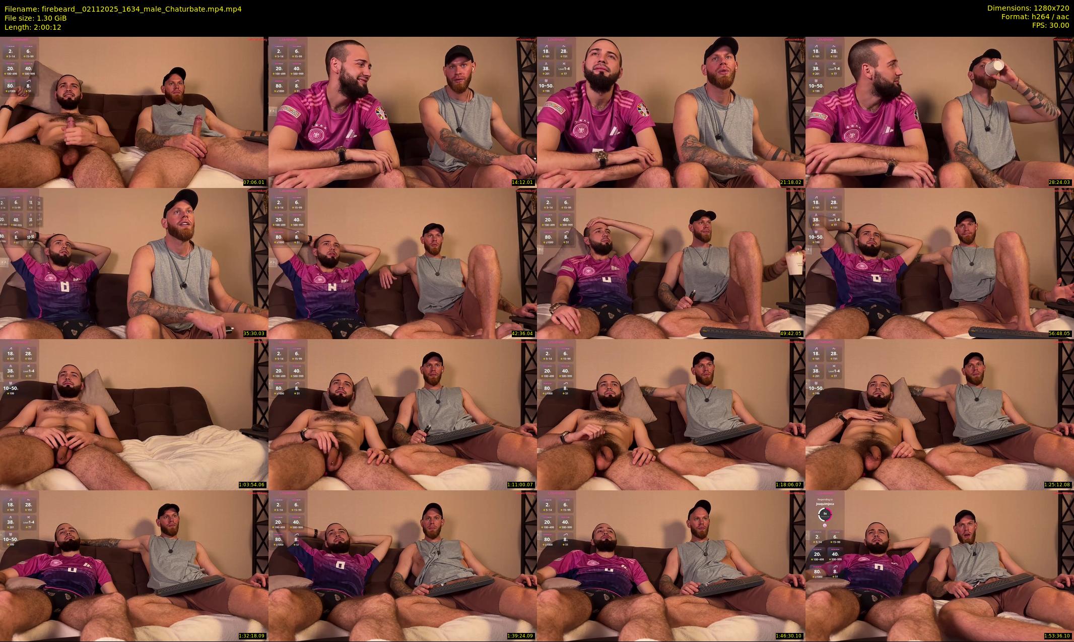 firebeard_ — 121 minute Chaturbate male cam show recording, 720p, Nov 2, 2025