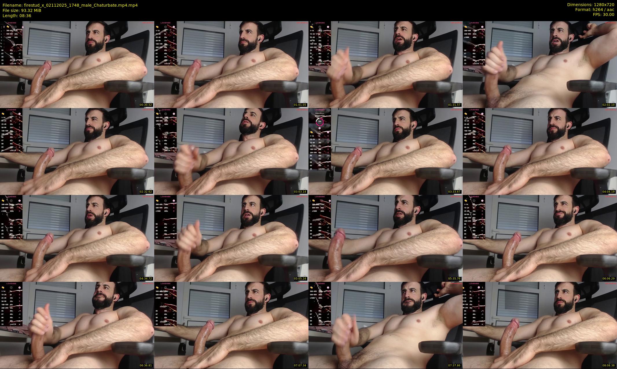 firestud_x — 9 minute Chaturbate male cam show recording, 720p, Nov 2, 2025