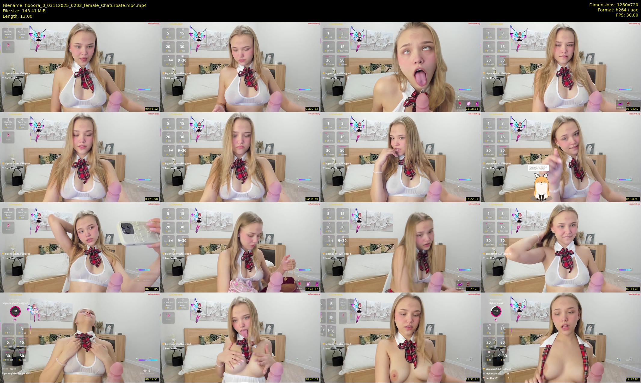 flooora_0 — 13 minute Chaturbate couple cam show recording, 720p, Nov 3, 2025
