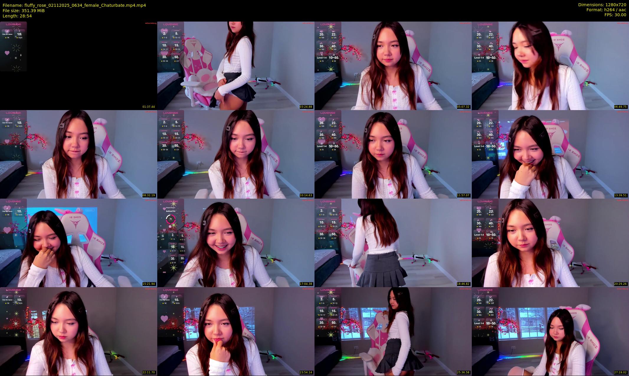 fluffy_rose — 29 minute Chaturbate female cam show recording, 720p, Nov 2, 2025