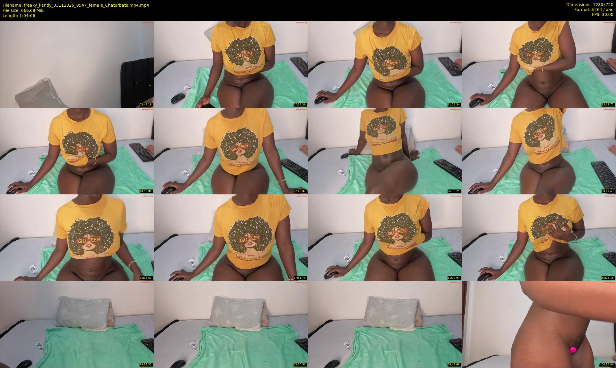 freaky_kandy — 65 minute Chaturbate female cam show recording, 720p, Nov 3, 2025