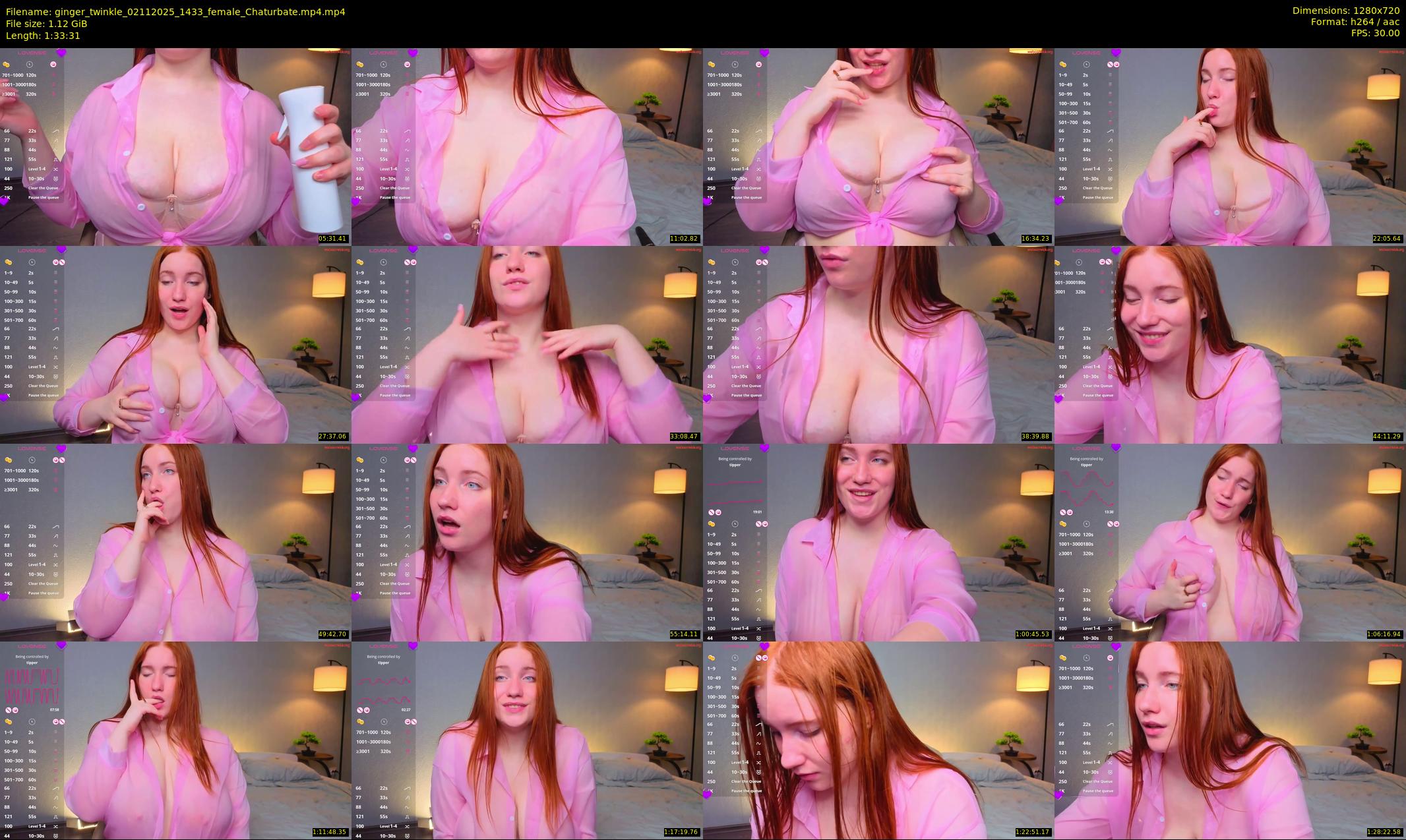 ginger_twinkle — 94 minute Chaturbate female cam show recording, 720p, Nov 2, 2025