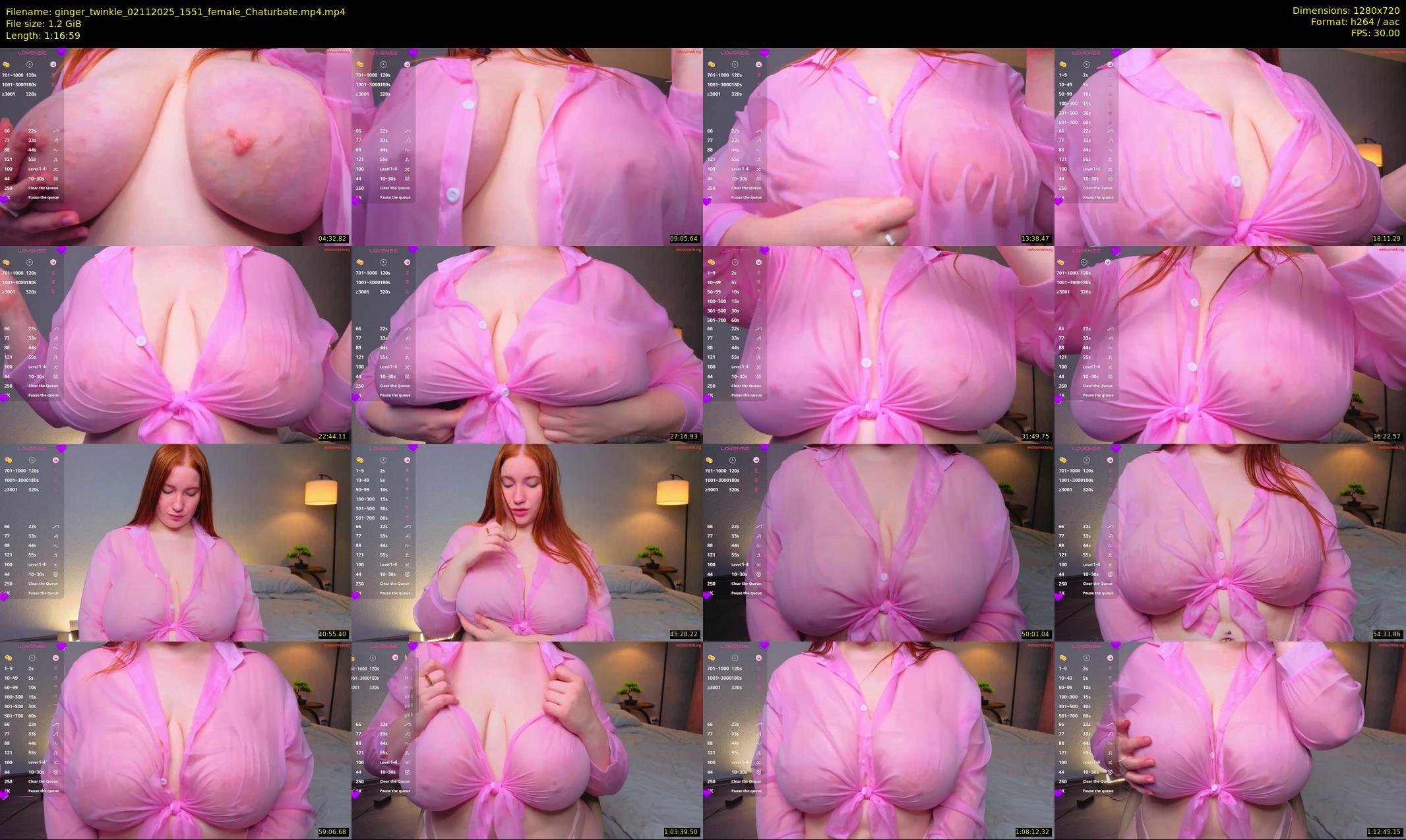 ginger_twinkle — 77 minute Chaturbate female cam show recording, 720p, Nov 2, 2025