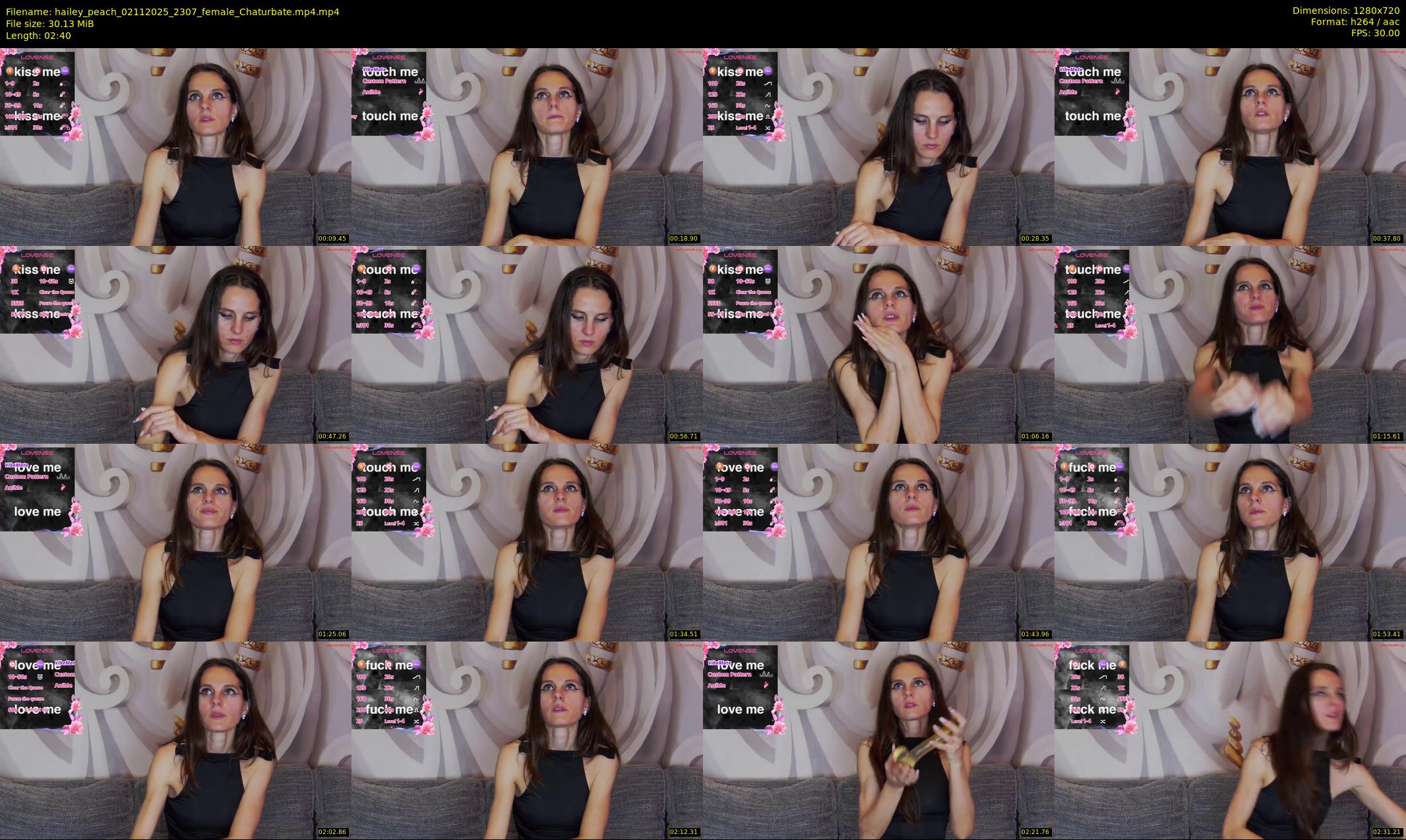 hailey_peach — 3 minute Chaturbate female cam show recording, 720p, Nov 2, 2025