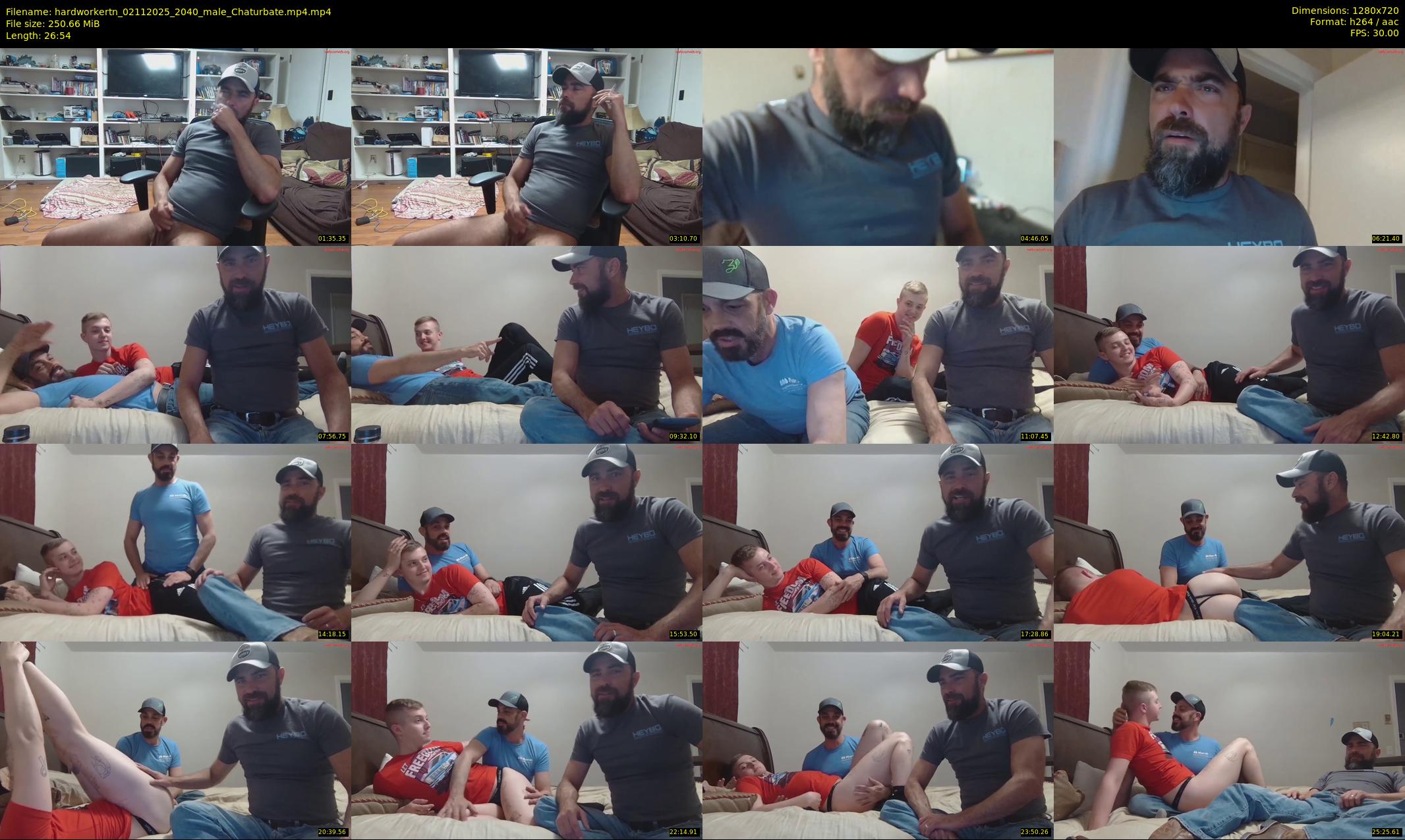 hardworkertn — 27 minute Chaturbate male cam show recording, 720p, Nov 2, 2025