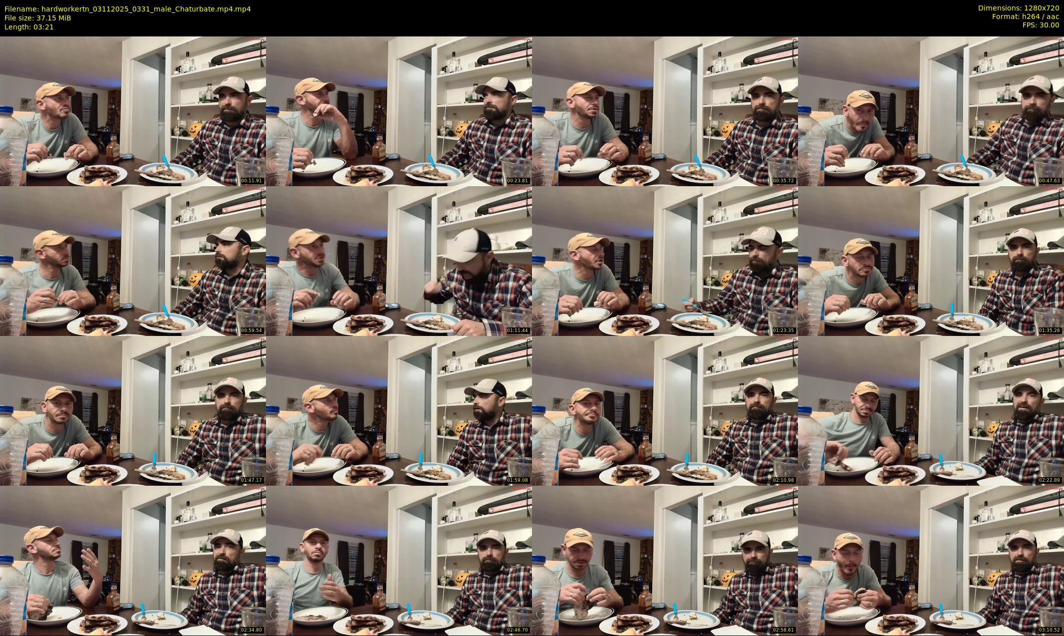 hardworkertn — 4 minute Chaturbate male cam show recording, 720p, Nov 3, 2025