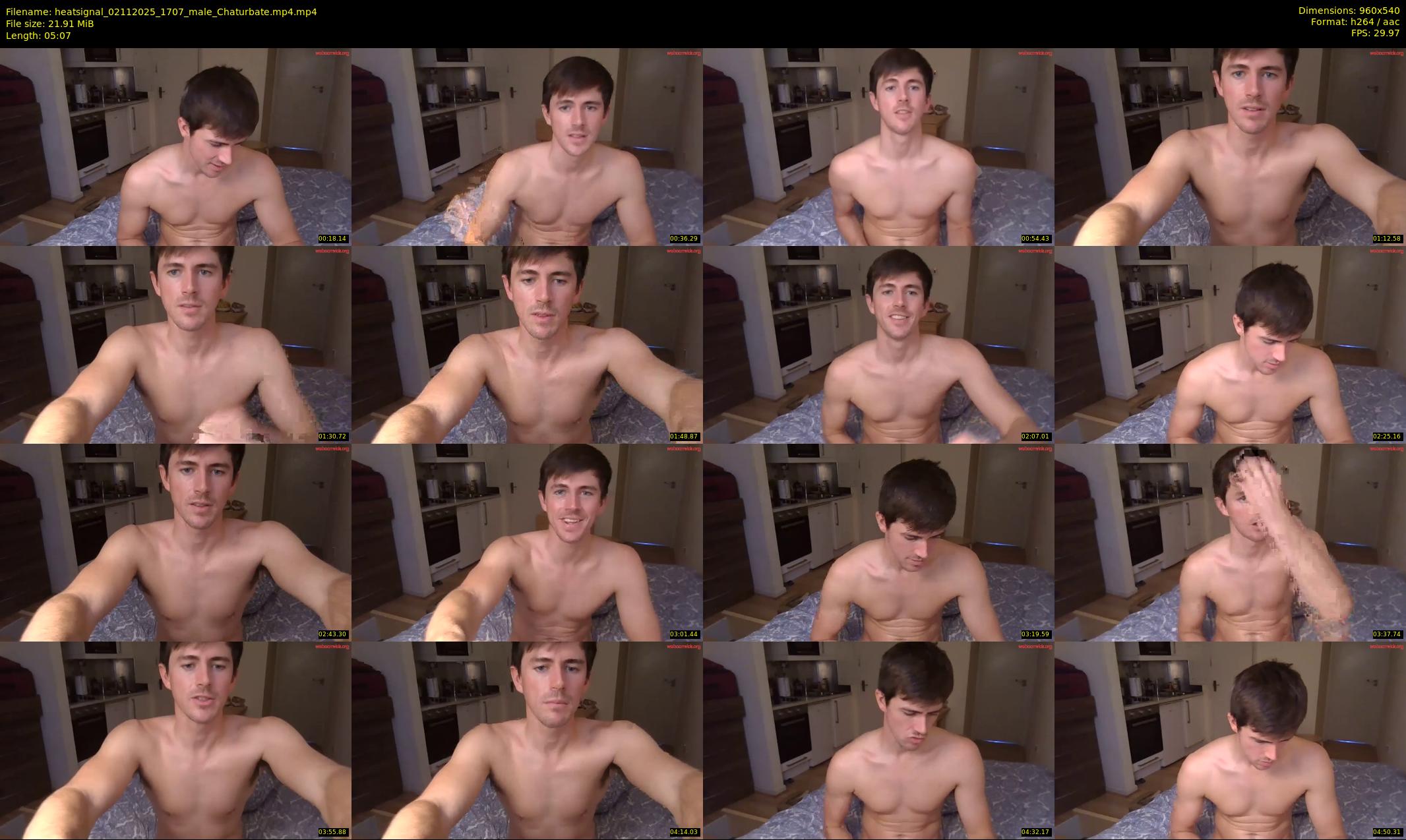 heatsignal — 6 minute Chaturbate male cam show recording, 480p, Nov 2, 2025