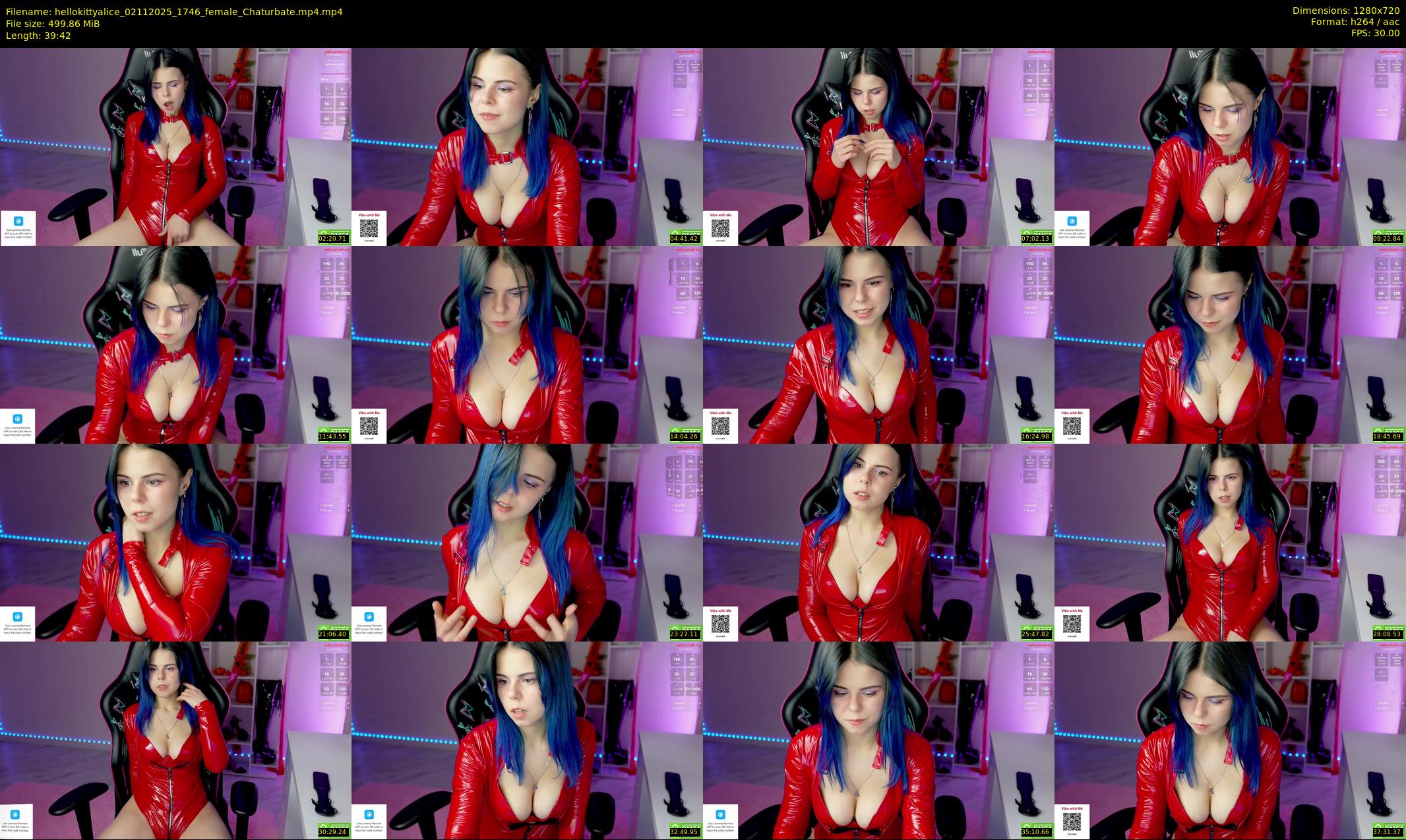 hellokittyalice — 40 minute Chaturbate female cam show recording, 720p, Nov 2, 2025