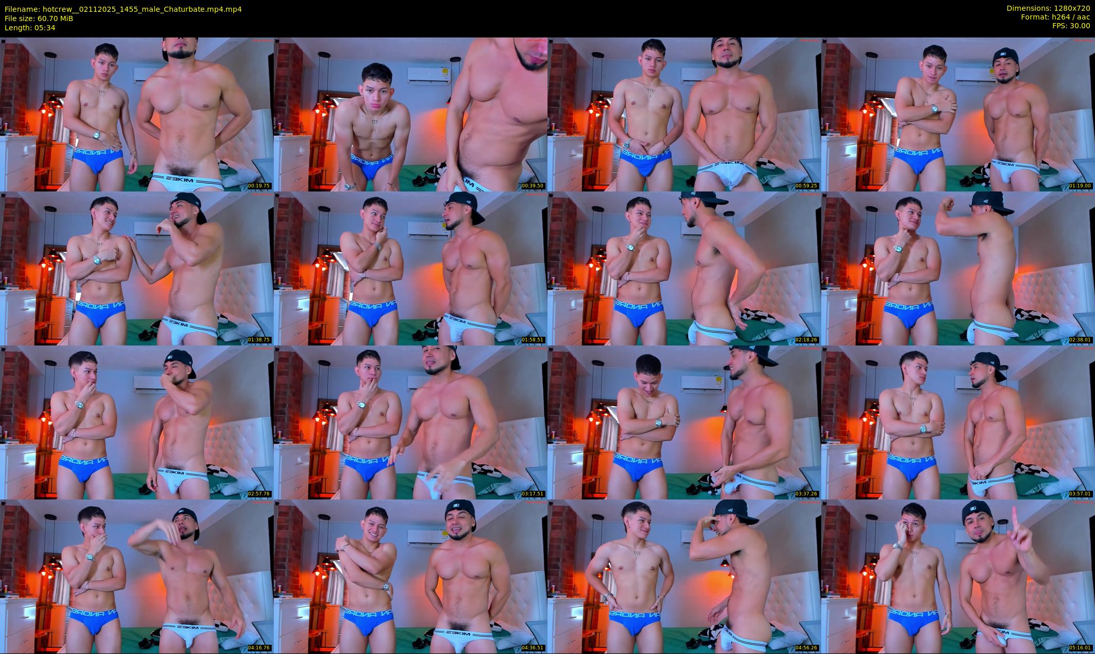 hotcrew_ — 6 minute Chaturbate male cam show recording, 720p, Nov 2, 2025