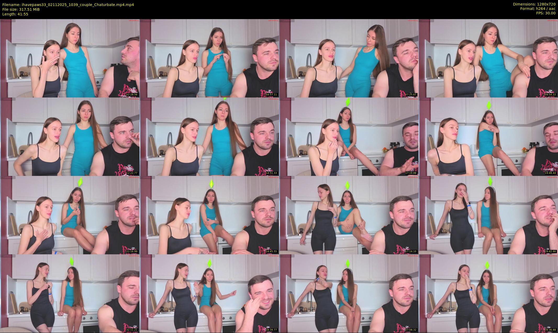 ihavepaws33 — 42 minute Chaturbate couple cam show recording, 720p, Nov 2, 2025