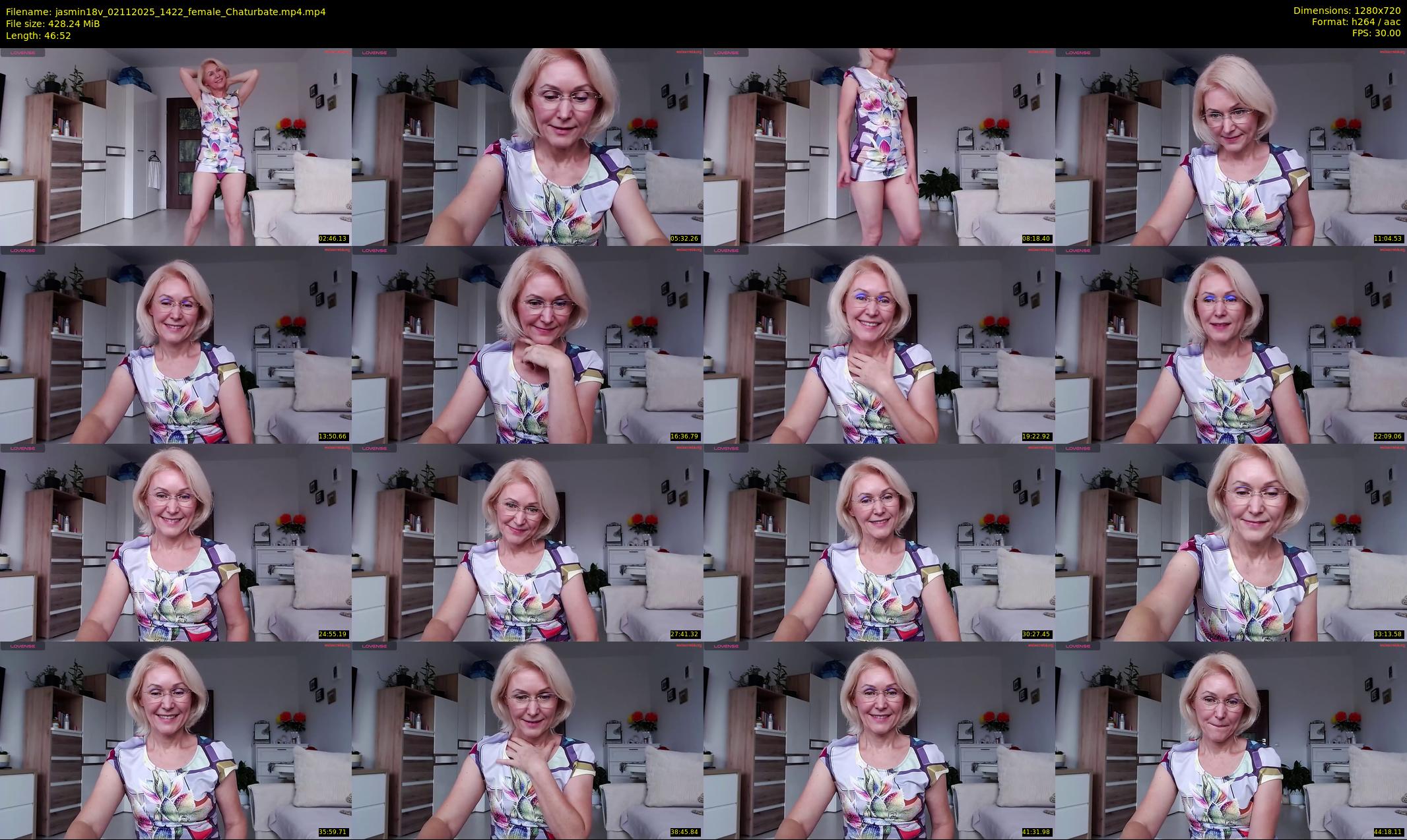 jasmin18v — 47 minute Chaturbate female cam show recording, 720p, Nov 2, 2025
