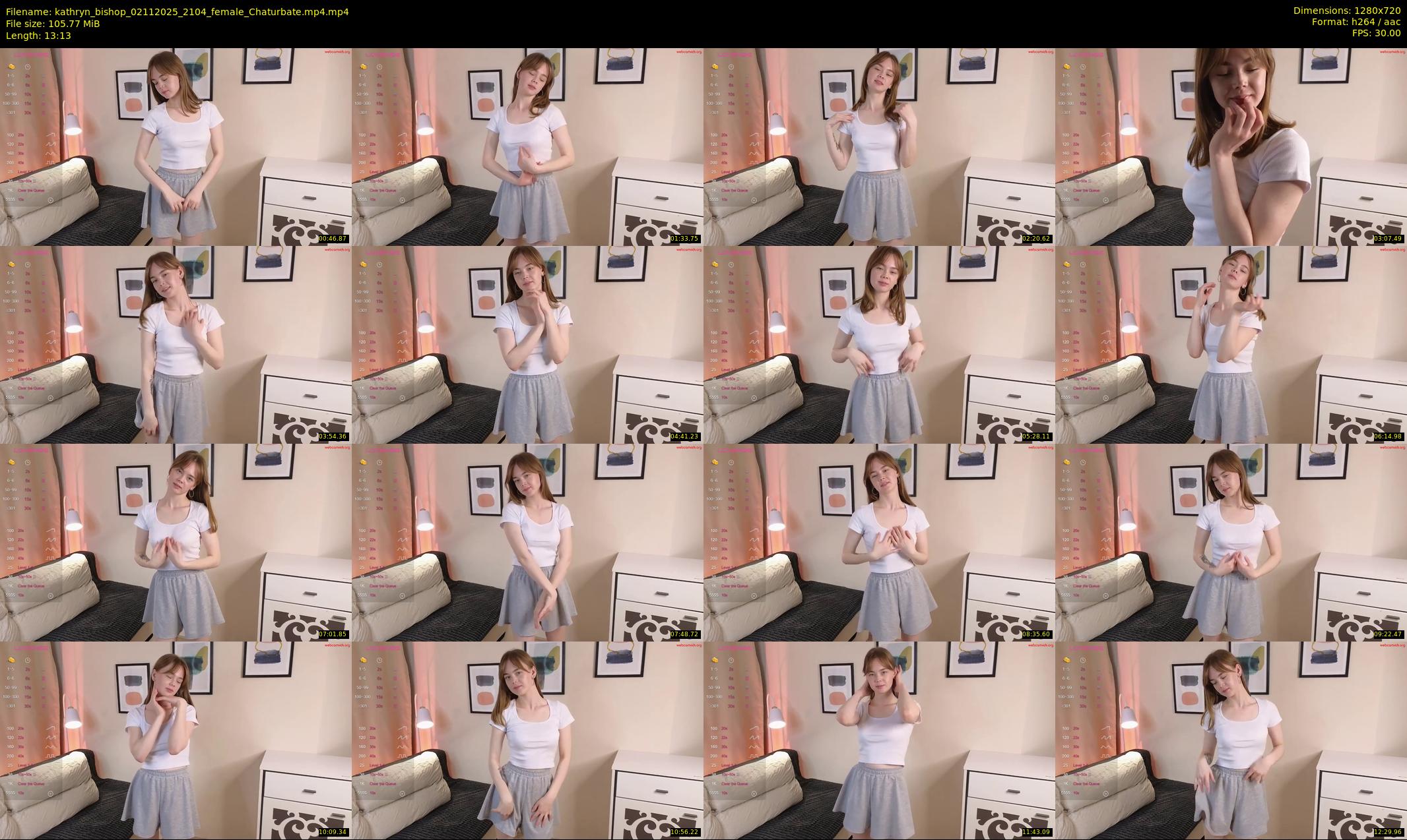 kathryn_bishop — 14 minute Chaturbate female cam show recording, 720p, Nov 2, 2025