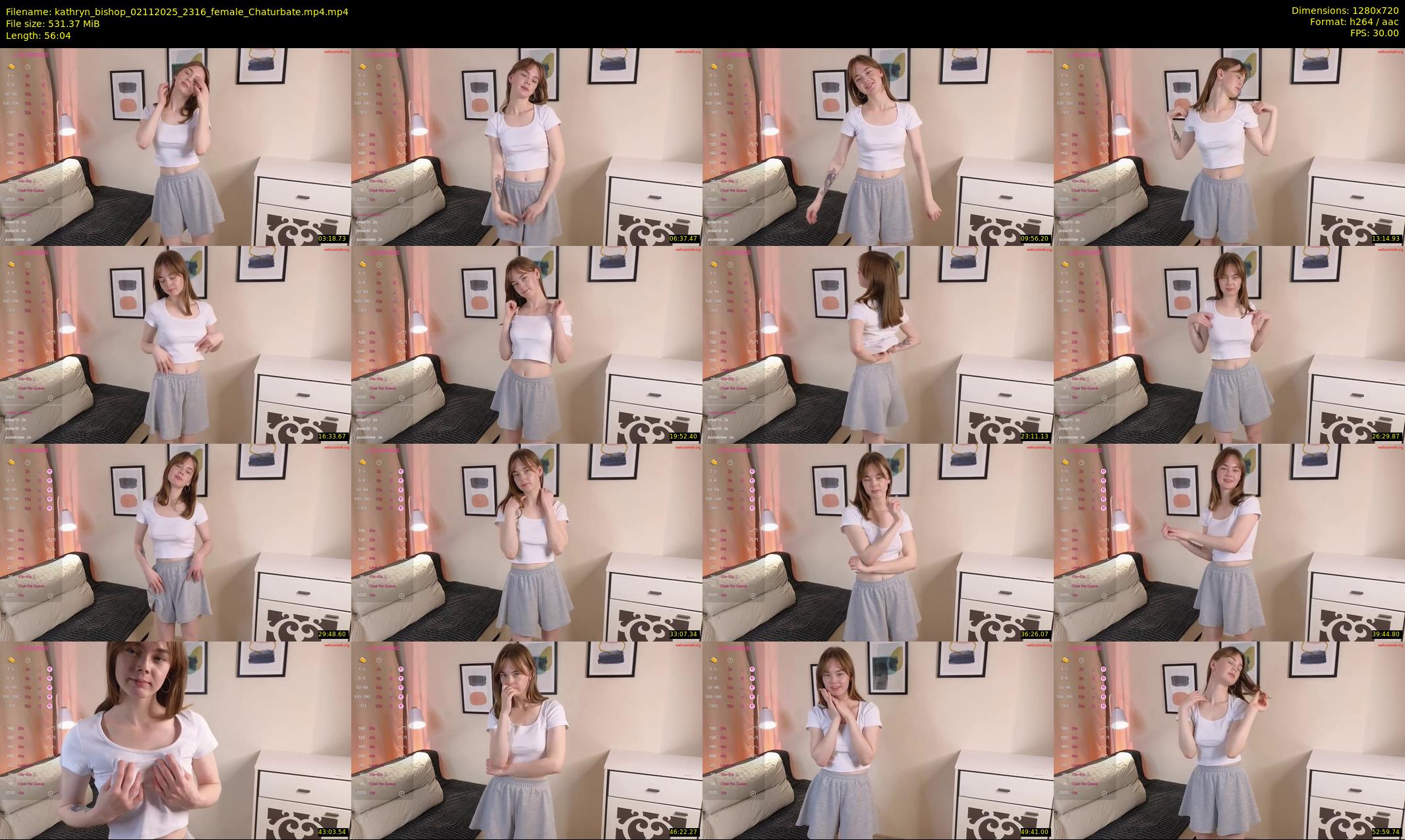 kathryn_bishop — 57 minute Chaturbate female cam show recording, 720p, Nov 2, 2025