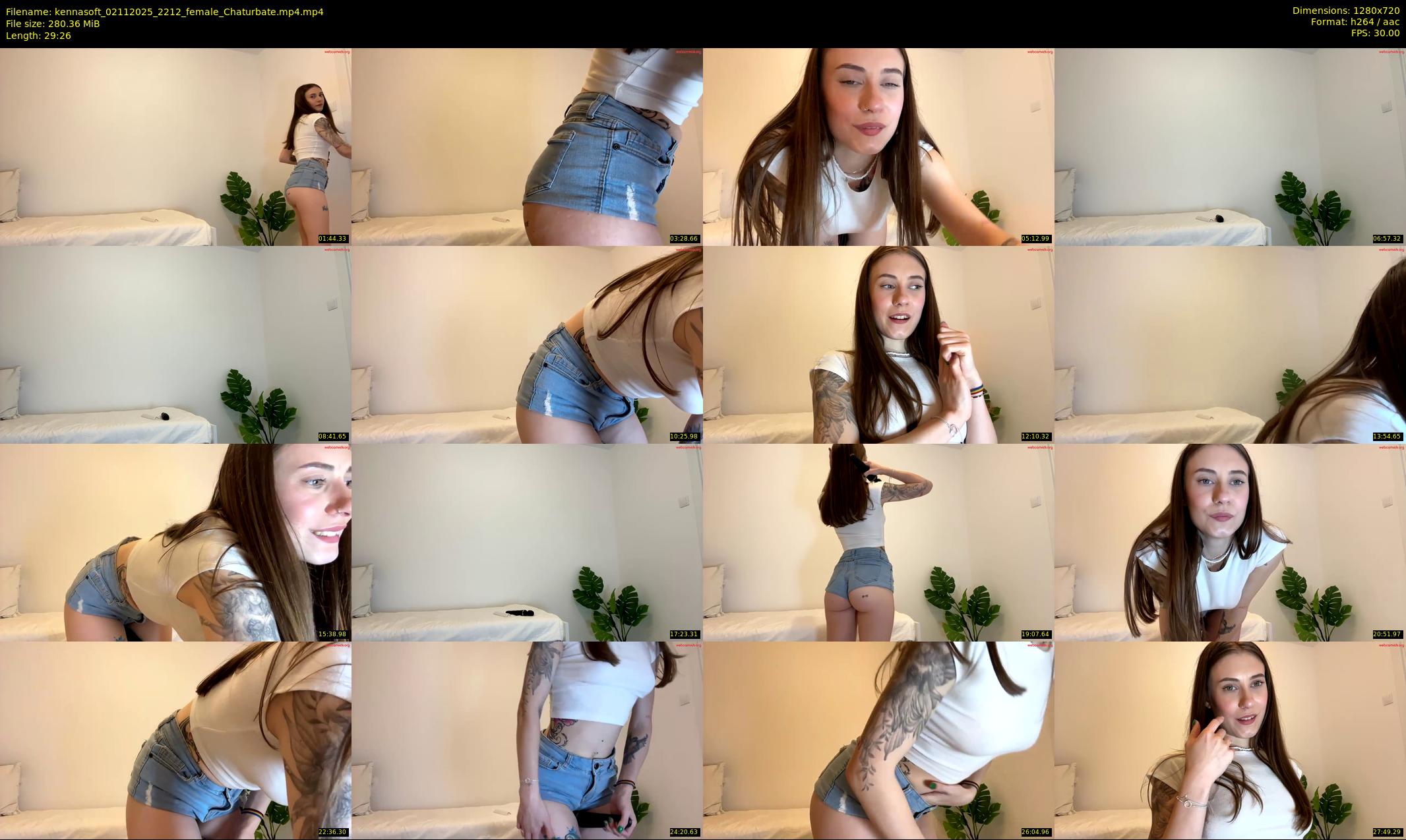 kennasoft — 30 minute Chaturbate female cam show recording, 720p, Nov 2, 2025