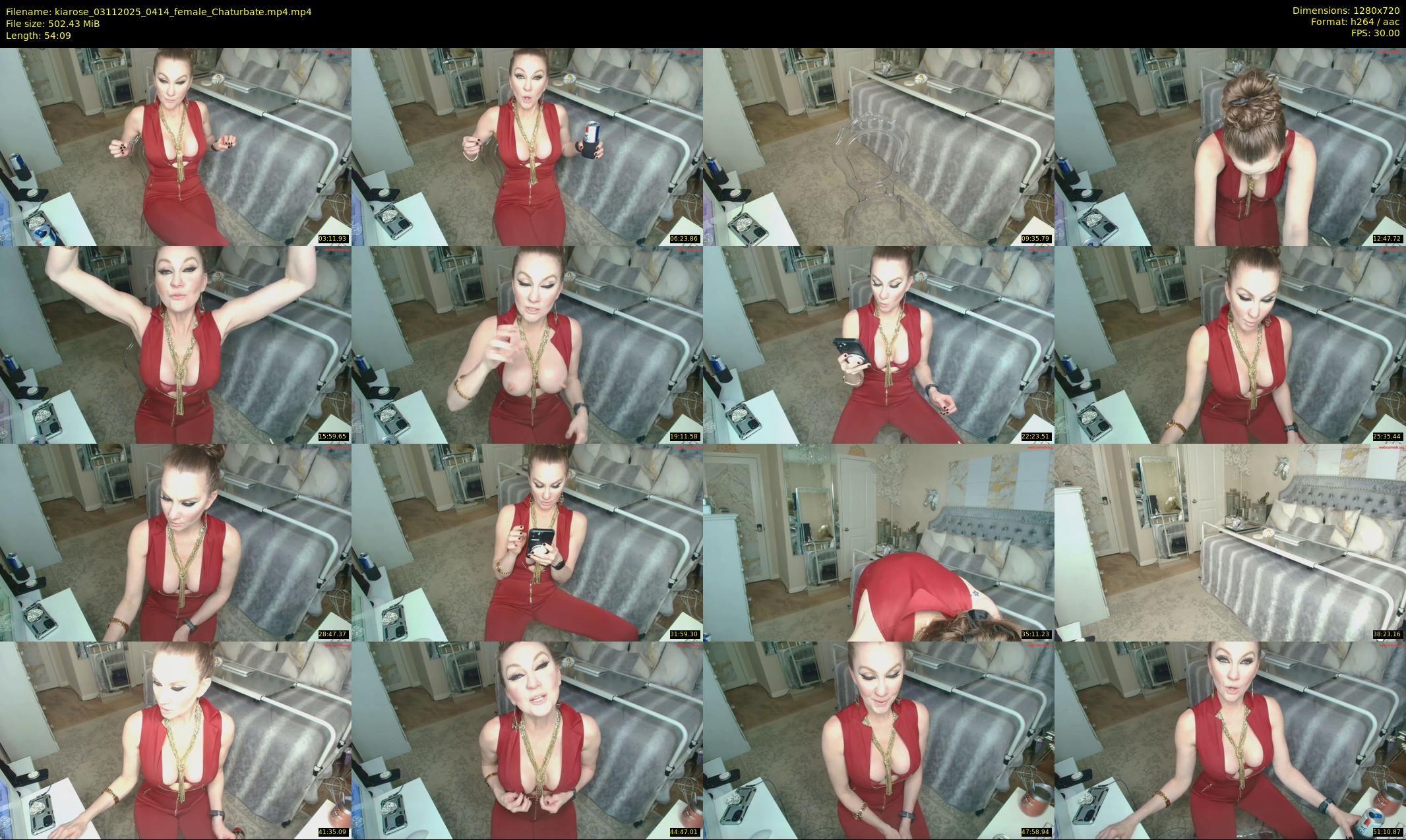 kiarose — 55 minute Chaturbate female cam show recording, 720p, Nov 3, 2025