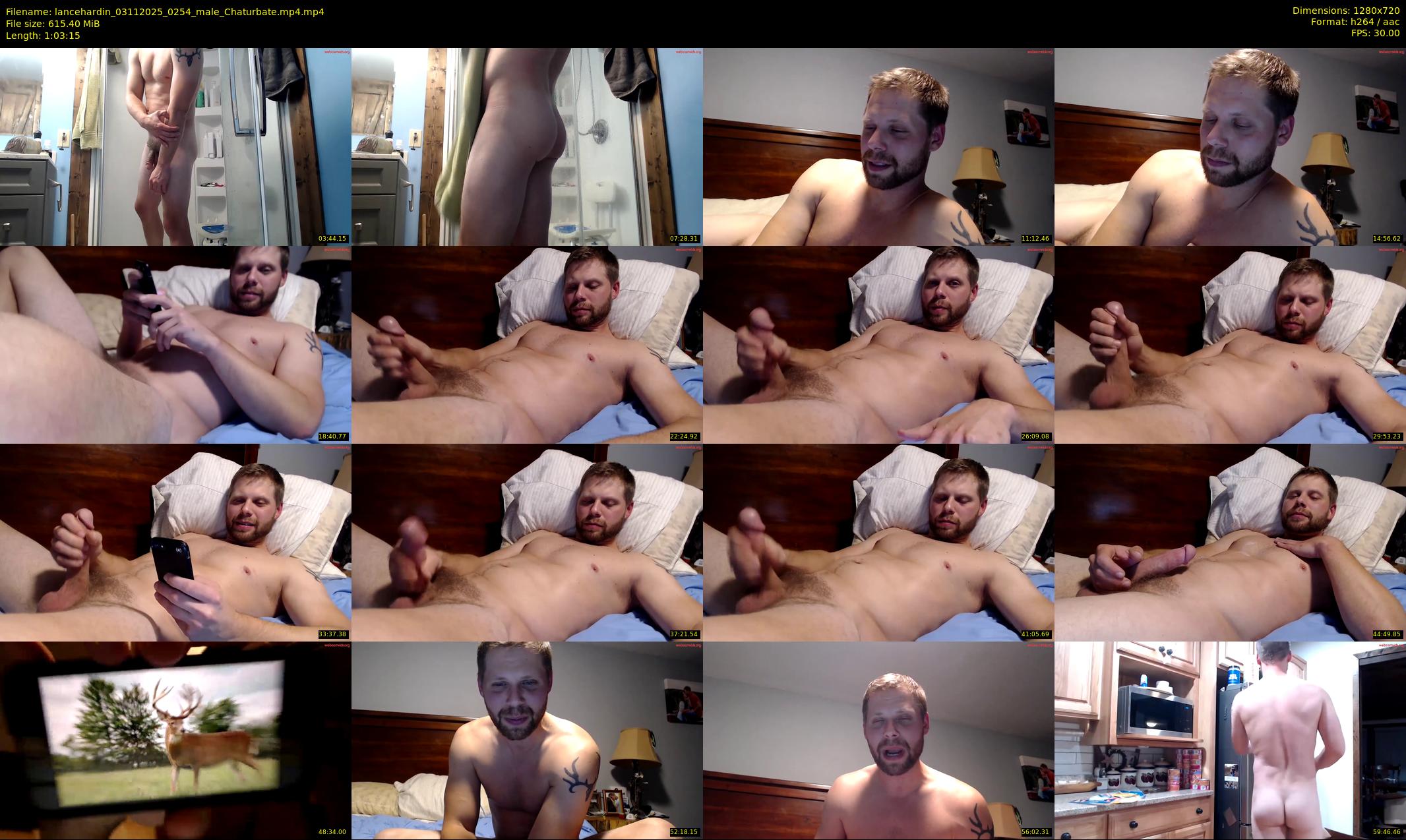 lancehardin — 64 minute Chaturbate male cam show recording, 720p, Nov 3, 2025