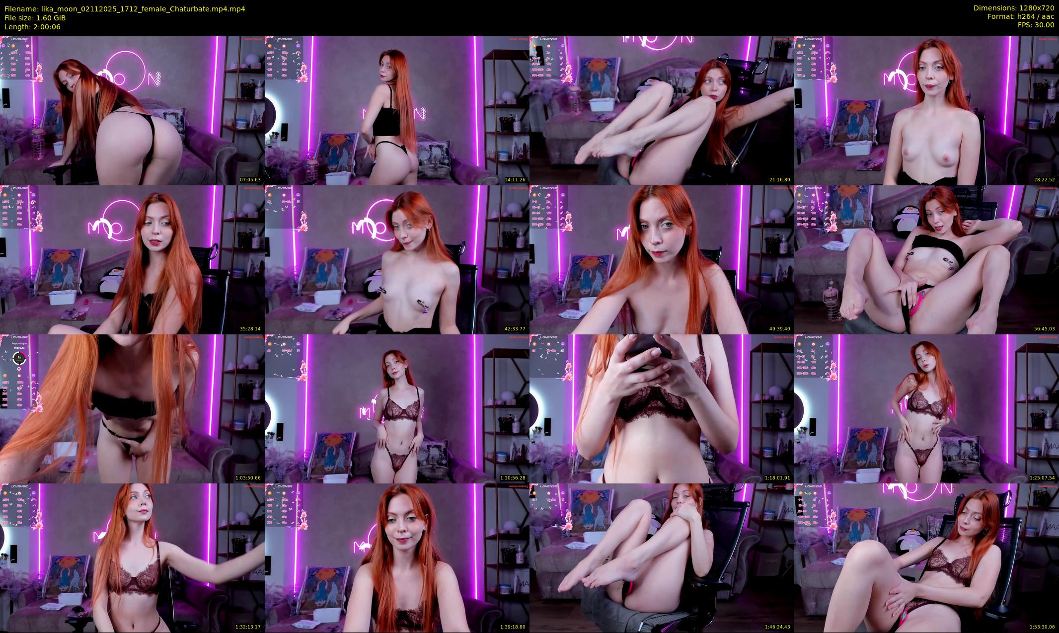 lika_moon — 121 minute Chaturbate female cam show recording, 720p, Nov 2, 2025