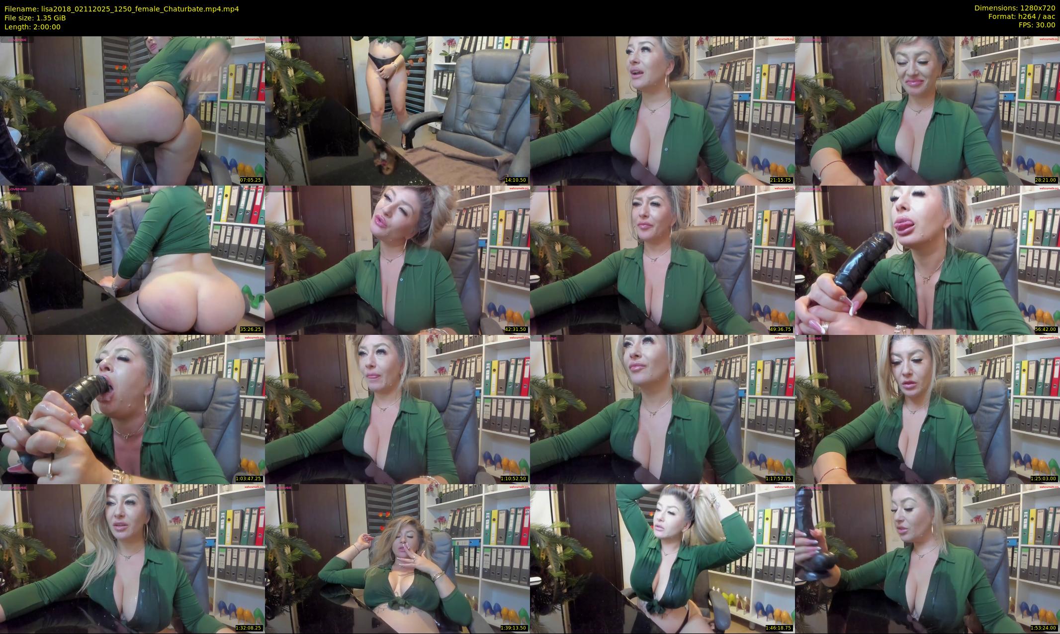lisa2018 — 120 minute Chaturbate female cam show recording, 720p, Nov 2, 2025
