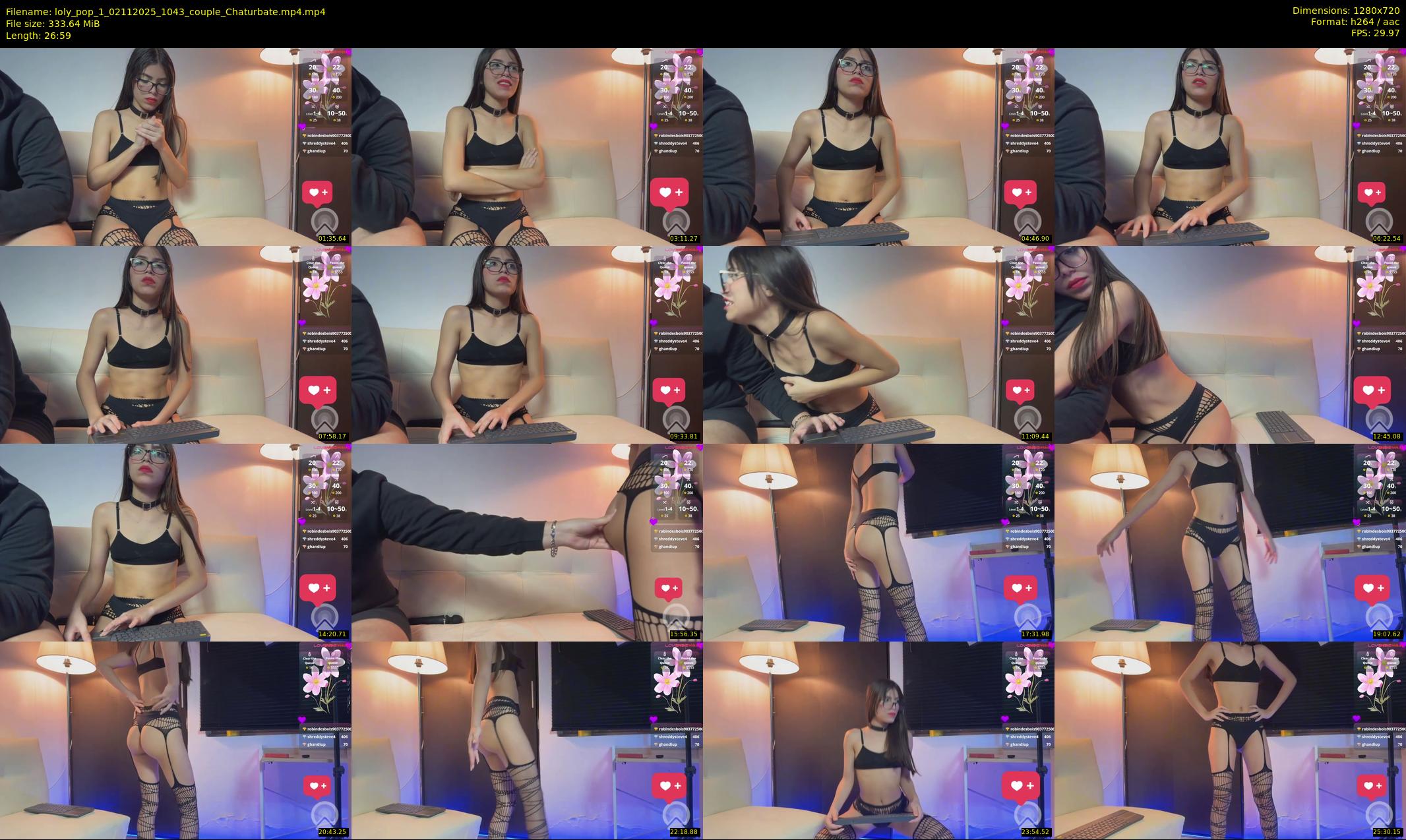 loly_pop_1 — 27 minute Chaturbate couple cam show recording, 720p, Nov 2, 2025