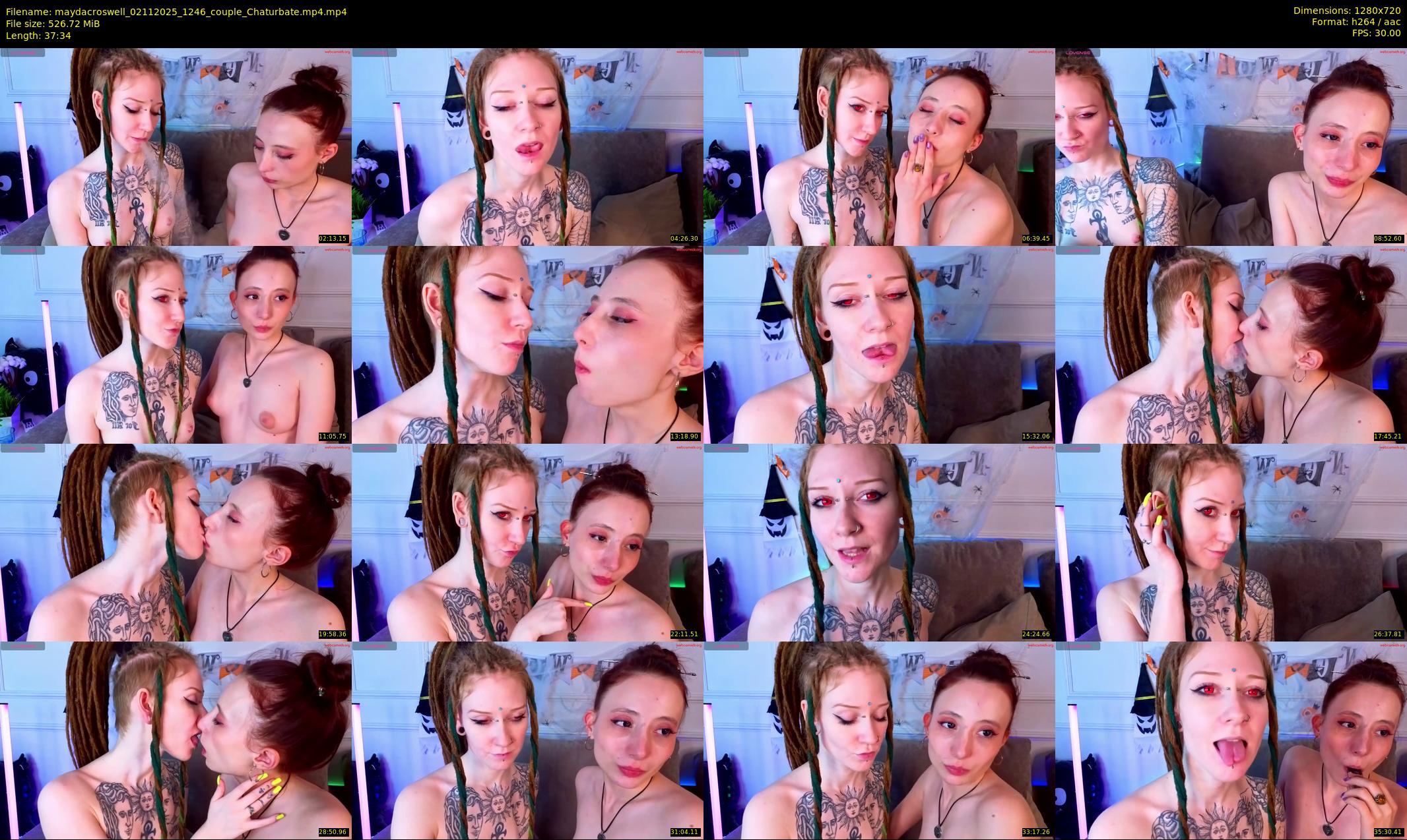 maydacroswell — 38 minute Chaturbate female cam show recording, 720p, Nov 2, 2025