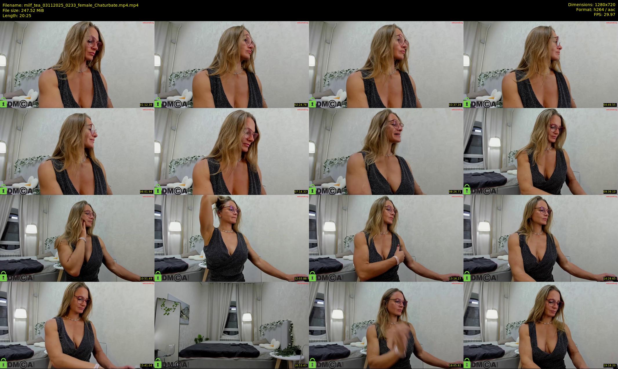 milf_tea — 21 minute Chaturbate female cam show recording, 720p, Nov 3, 2025