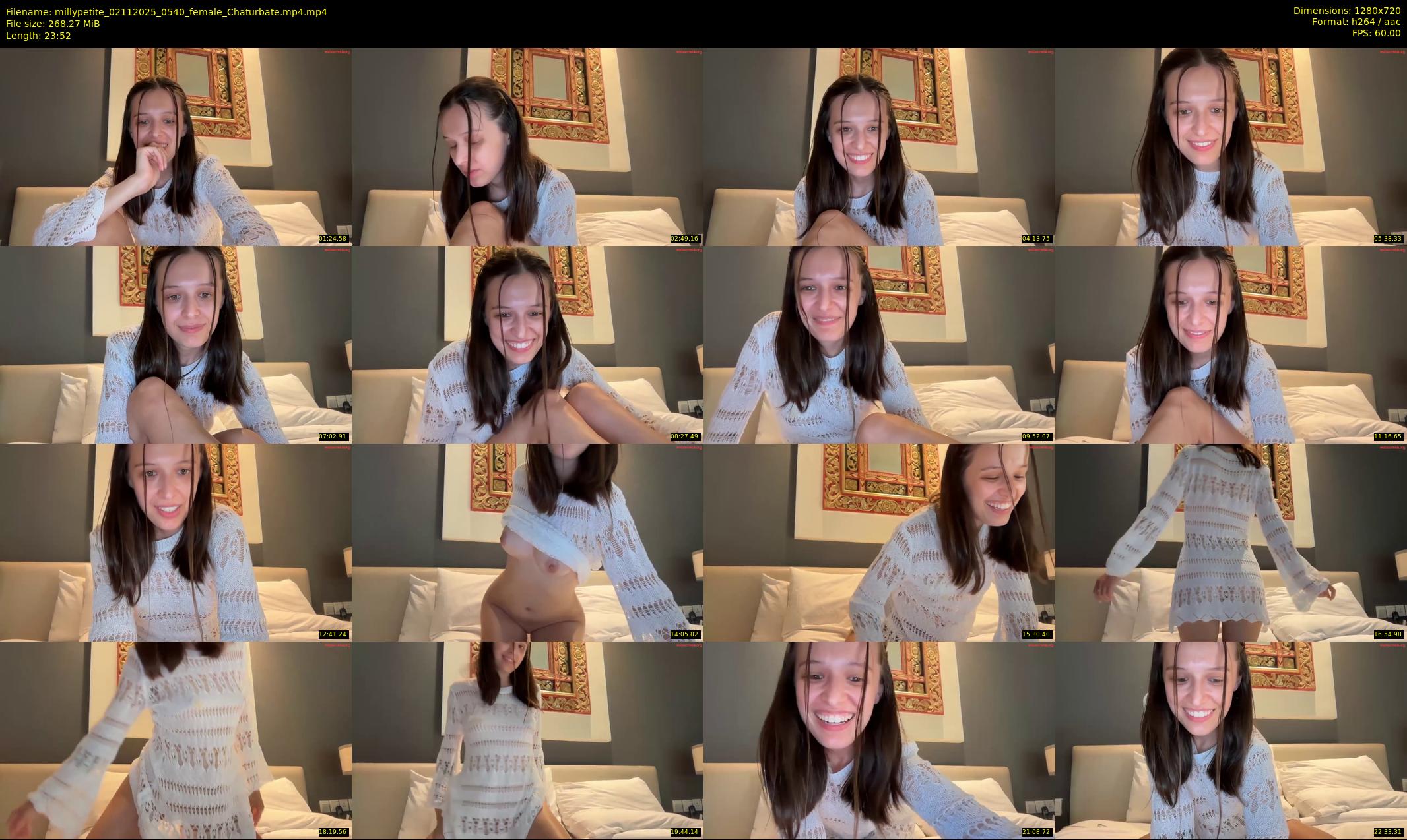 millypetite — 24 minute Chaturbate female cam show recording, 720p, Nov 2, 2025
