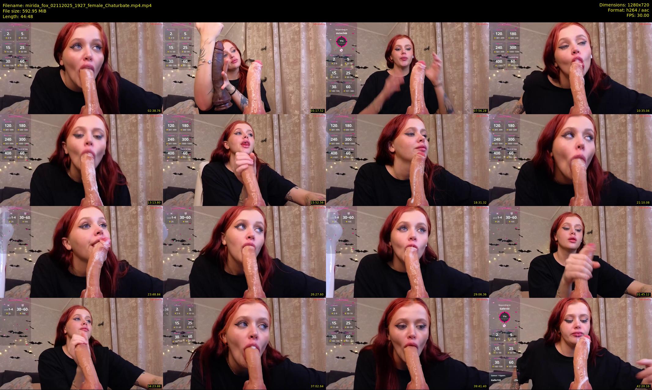 mirida_fox — 45 minute Chaturbate female cam show recording, 720p, Nov 2, 2025