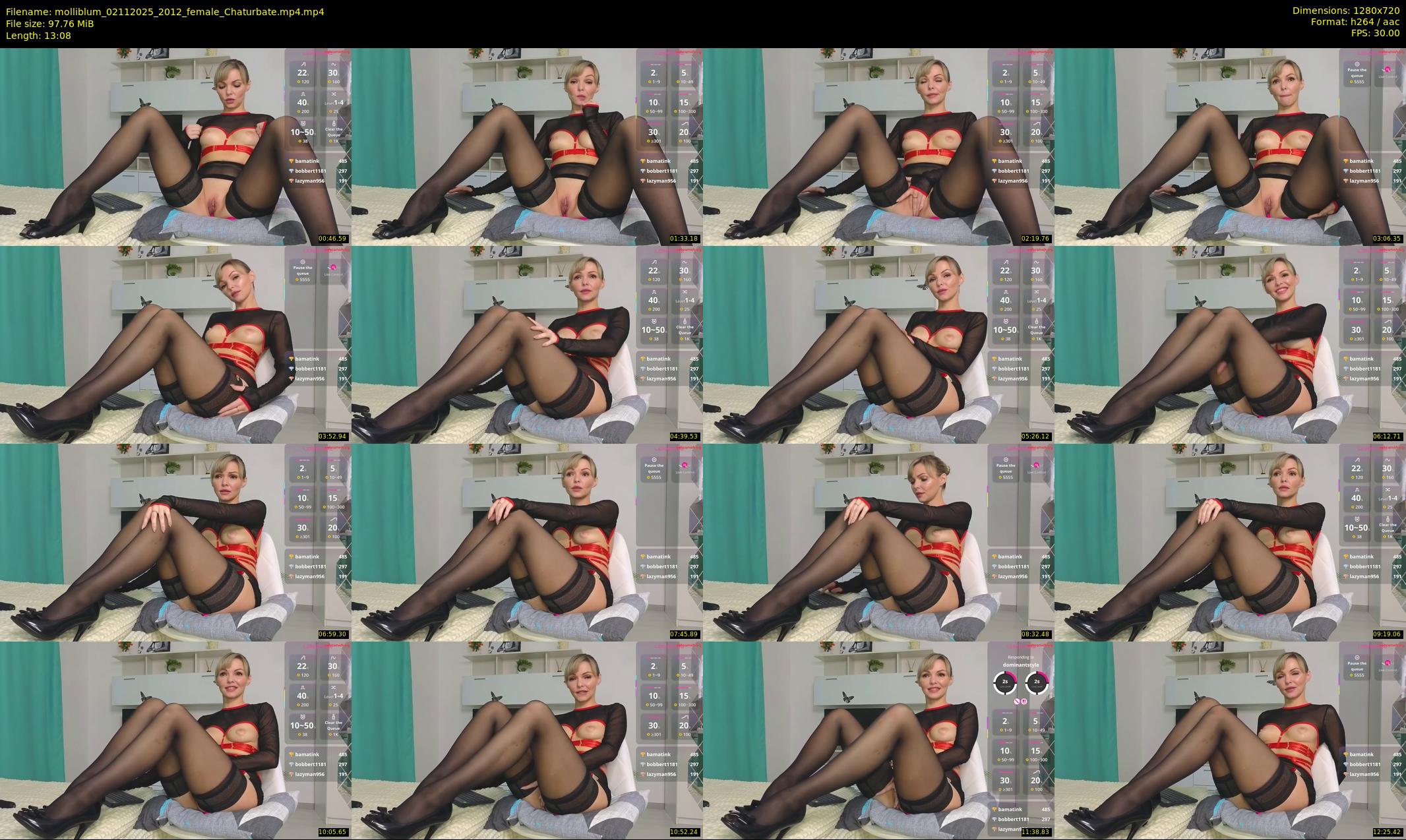 molliblum — 14 minute Chaturbate female cam show recording, 720p, Nov 2, 2025