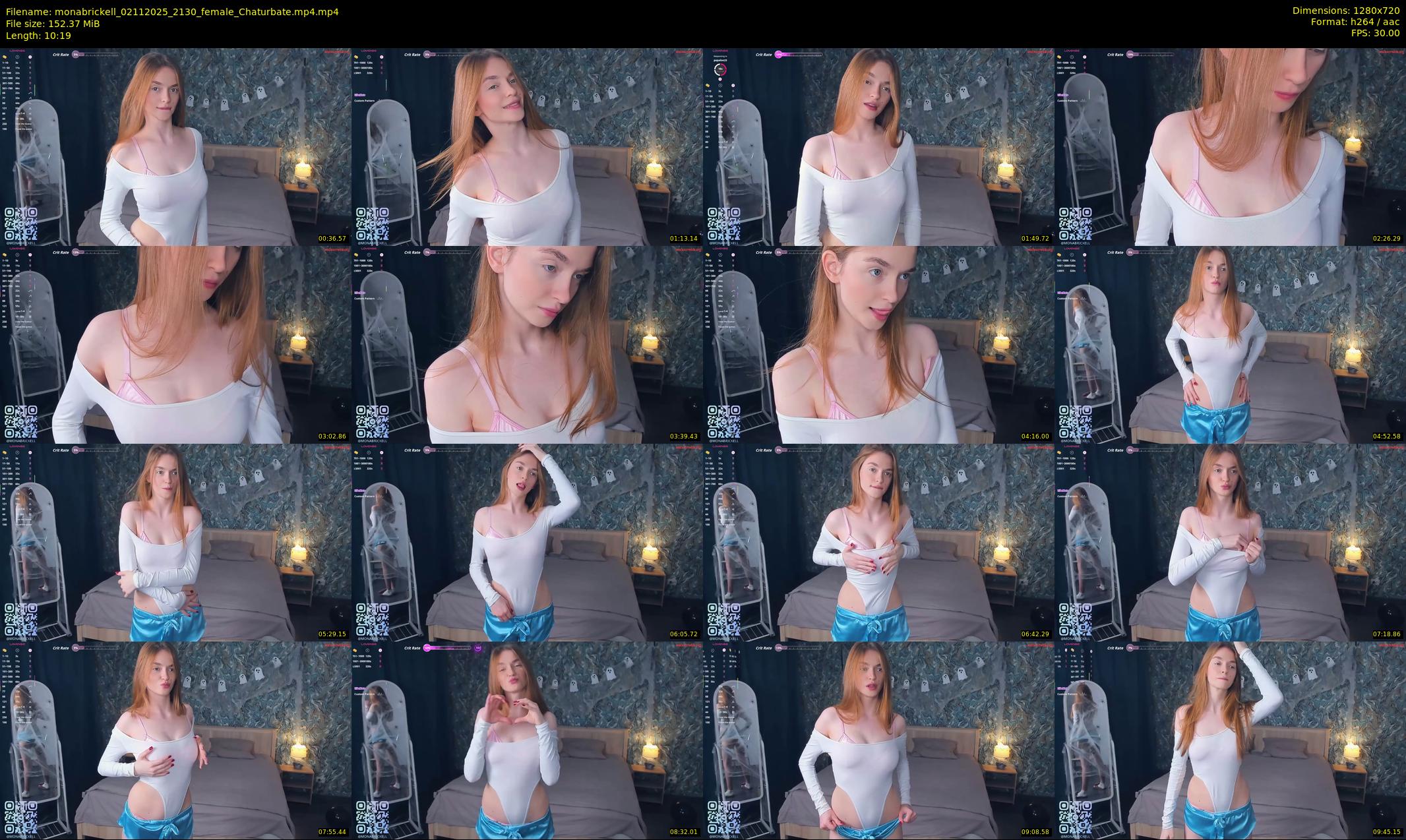 monabrickell — 11 minute Chaturbate female cam show recording, 720p, Nov 2, 2025