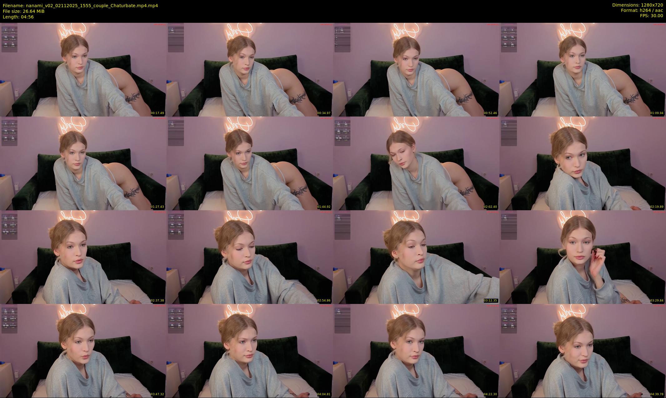 nanami_v02 — 5 minute Chaturbate couple cam show recording, 720p, Nov 2, 2025