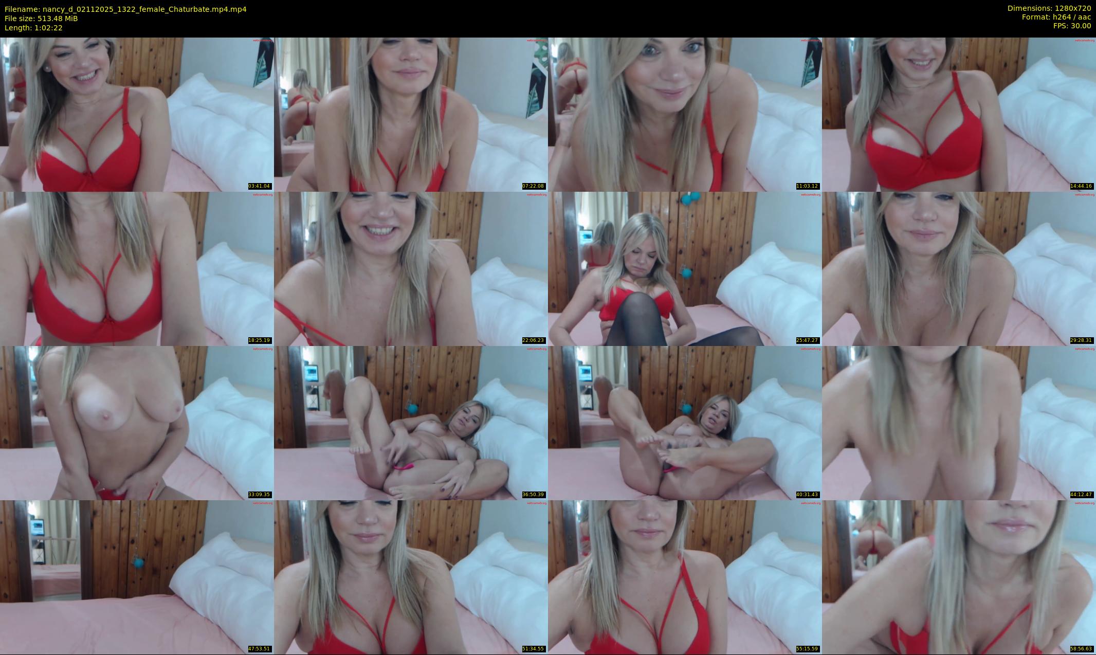 nancy_d — 63 minute Chaturbate female cam show recording, 720p, Nov 2, 2025